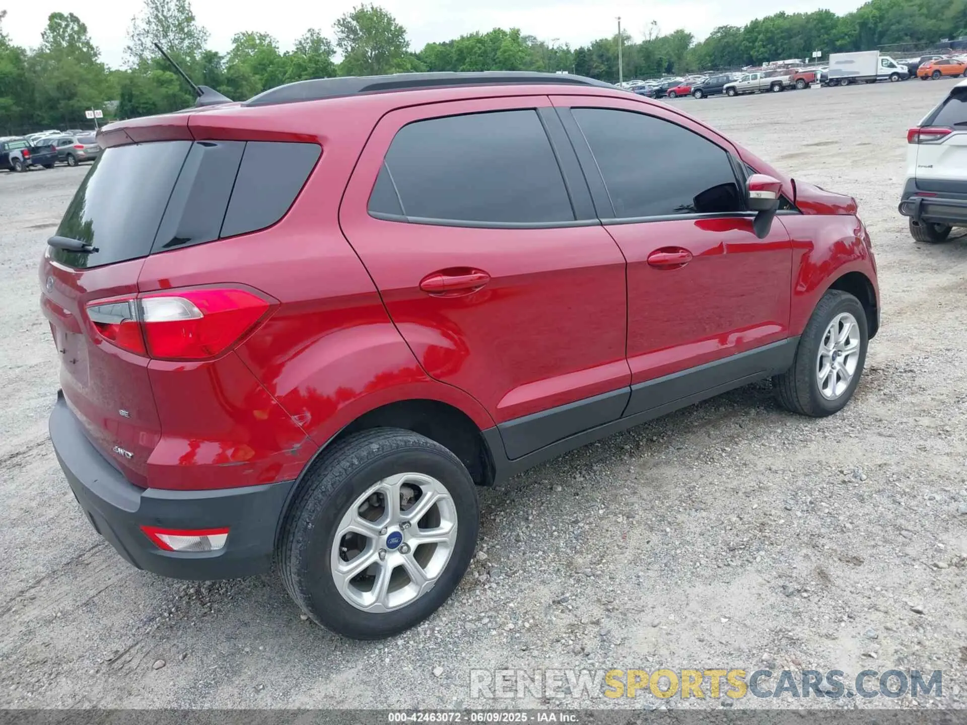 4 Photograph of a damaged car MAJ6S3GL2LC366119 FORD ECOSPORT 2020