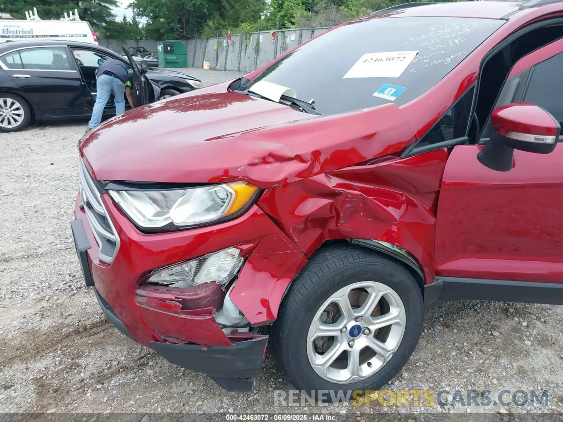 6 Photograph of a damaged car MAJ6S3GL2LC366119 FORD ECOSPORT 2020