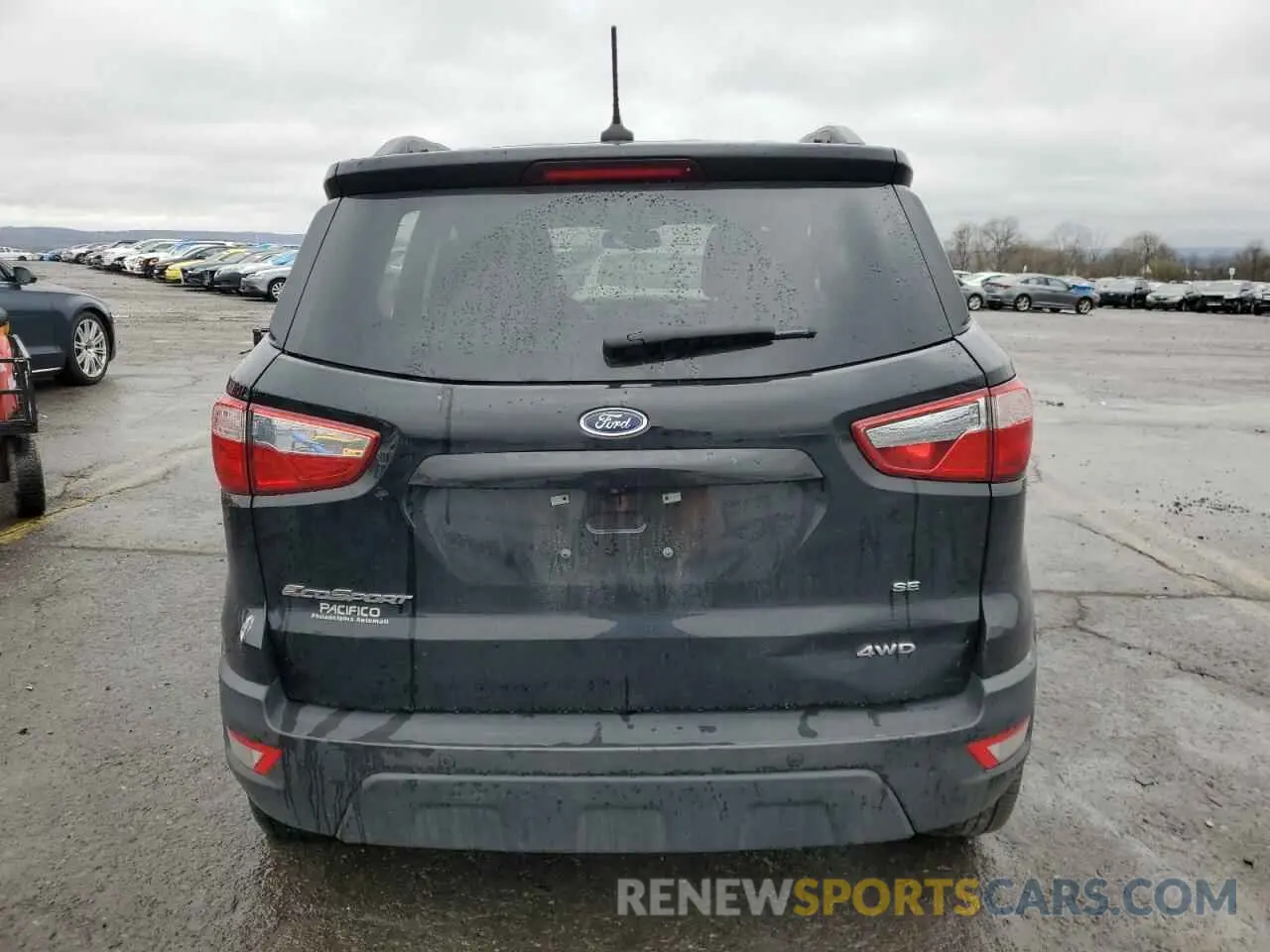 6 Photograph of a damaged car MAJ6S3GL2LC371370 FORD ECOSPORT 2020