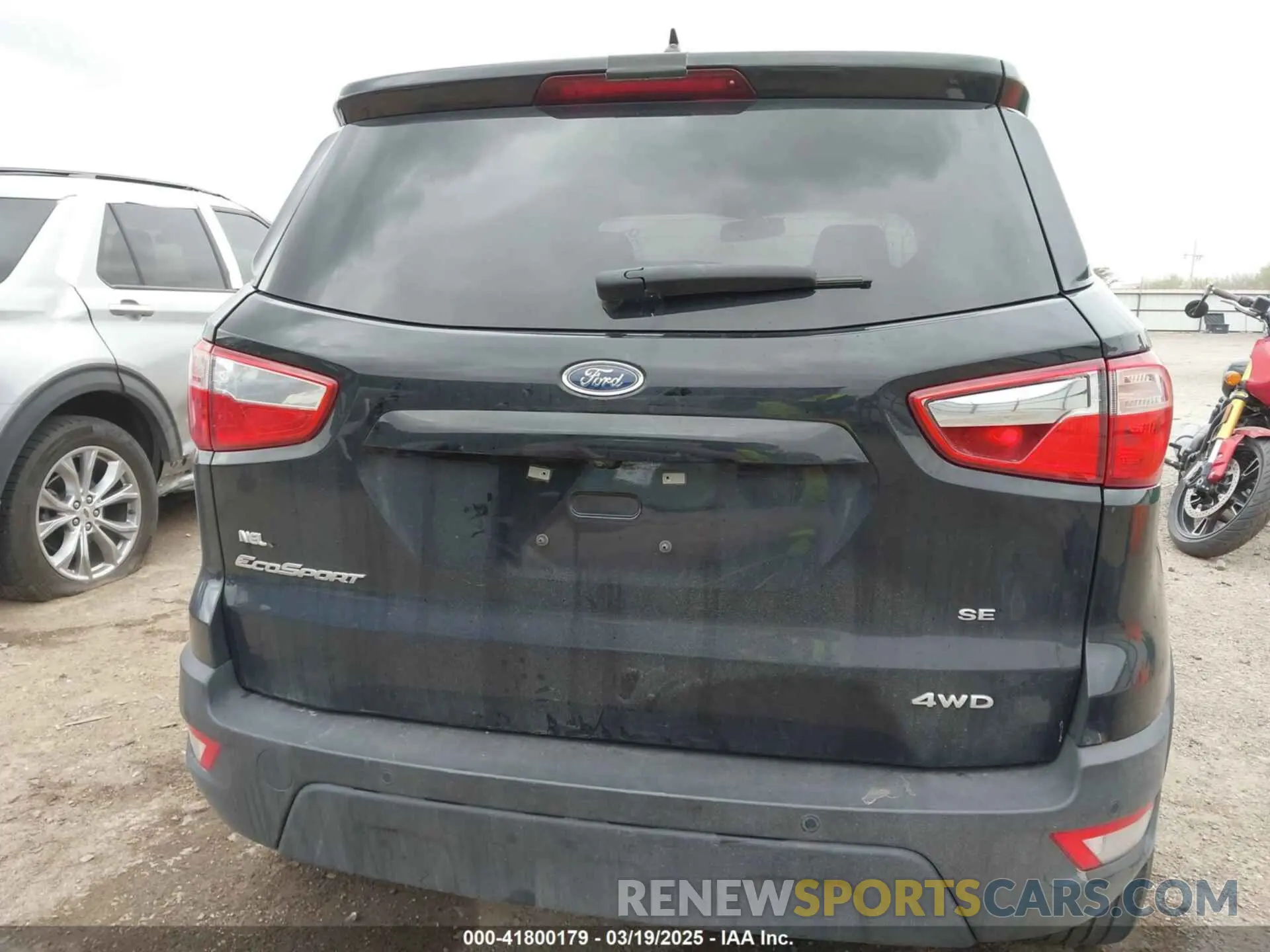 17 Photograph of a damaged car MAJ6S3GL3LC311677 FORD ECOSPORT 2020