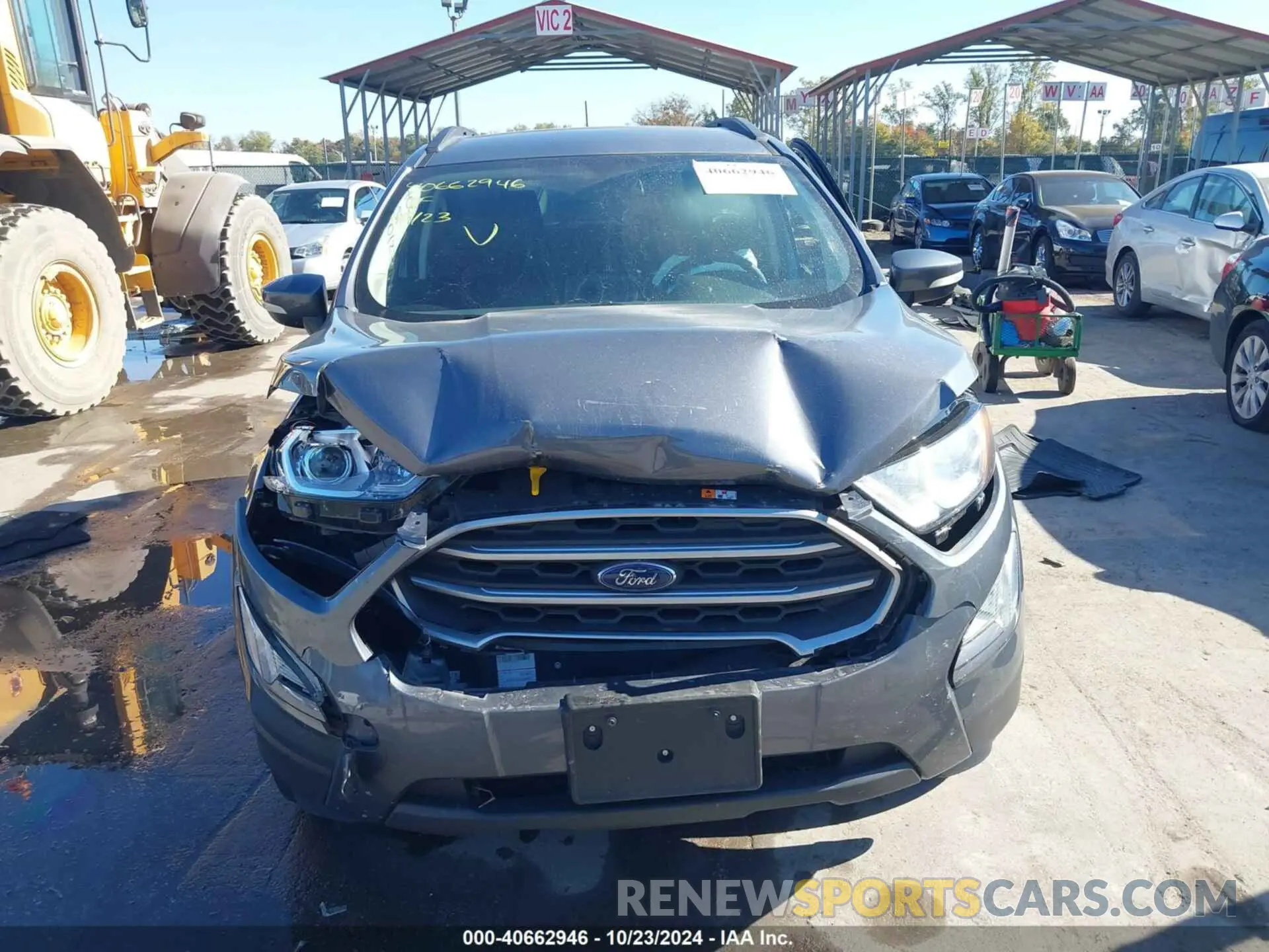 12 Photograph of a damaged car MAJ6S3GL3LC311940 FORD ECOSPORT 2020