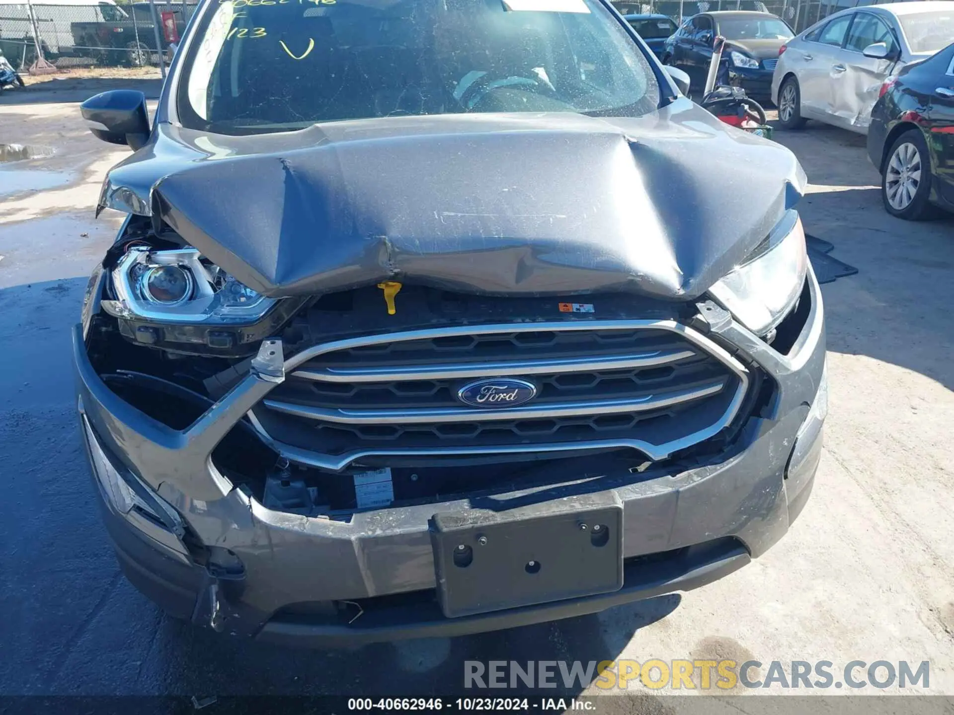 17 Photograph of a damaged car MAJ6S3GL3LC311940 FORD ECOSPORT 2020