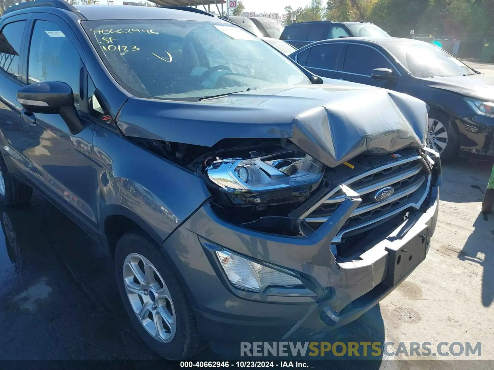 18 Photograph of a damaged car MAJ6S3GL3LC311940 FORD ECOSPORT 2020