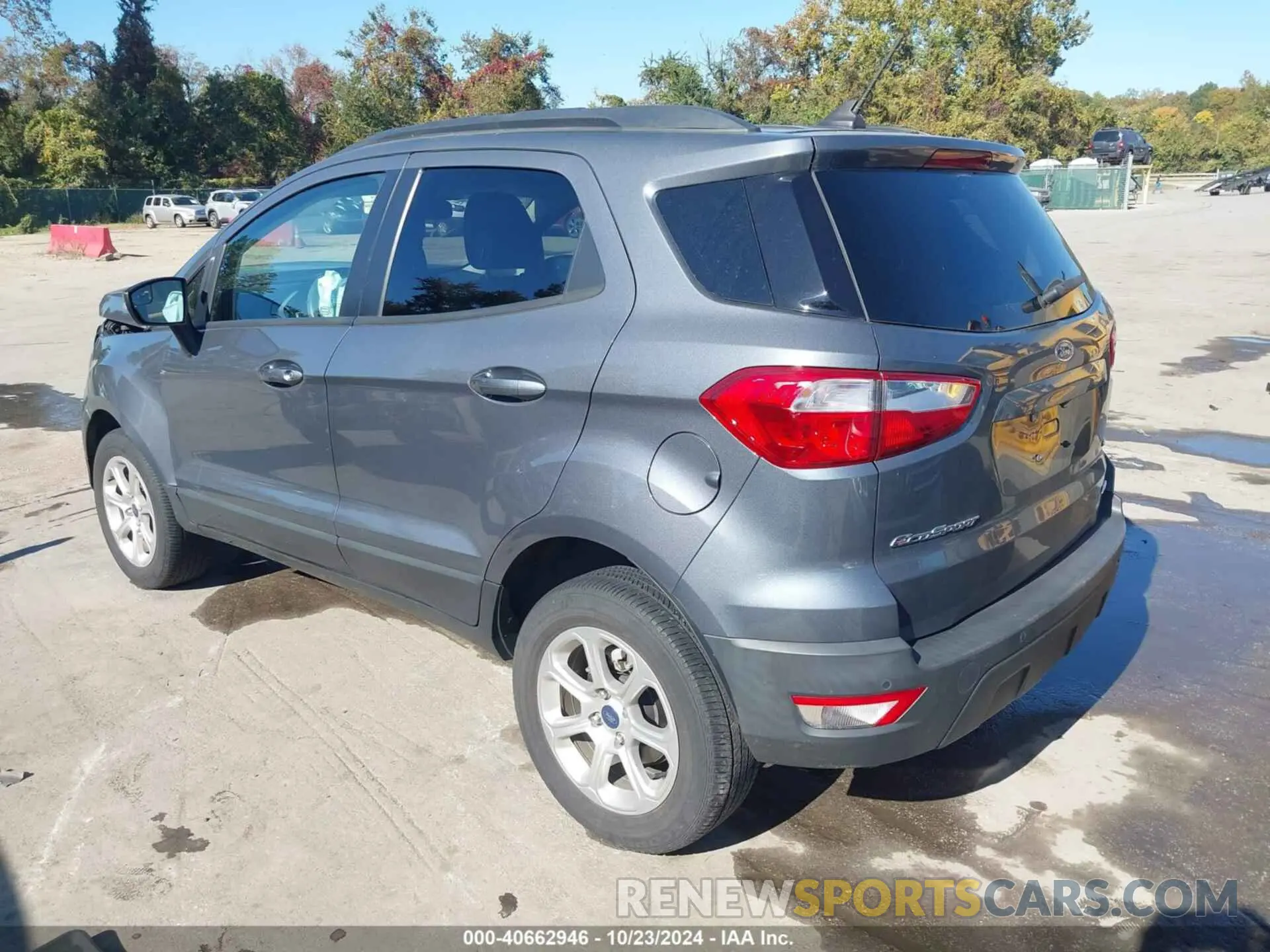 3 Photograph of a damaged car MAJ6S3GL3LC311940 FORD ECOSPORT 2020