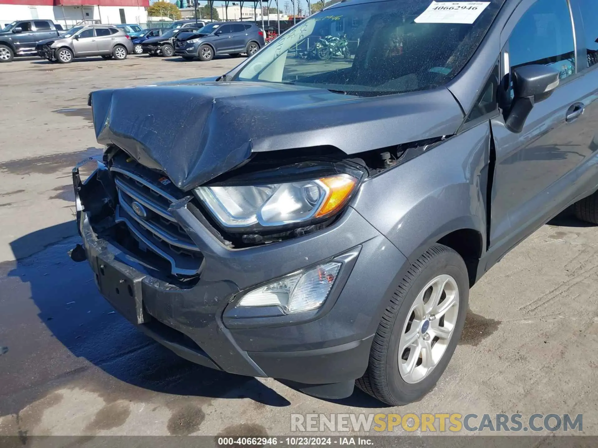 6 Photograph of a damaged car MAJ6S3GL3LC311940 FORD ECOSPORT 2020