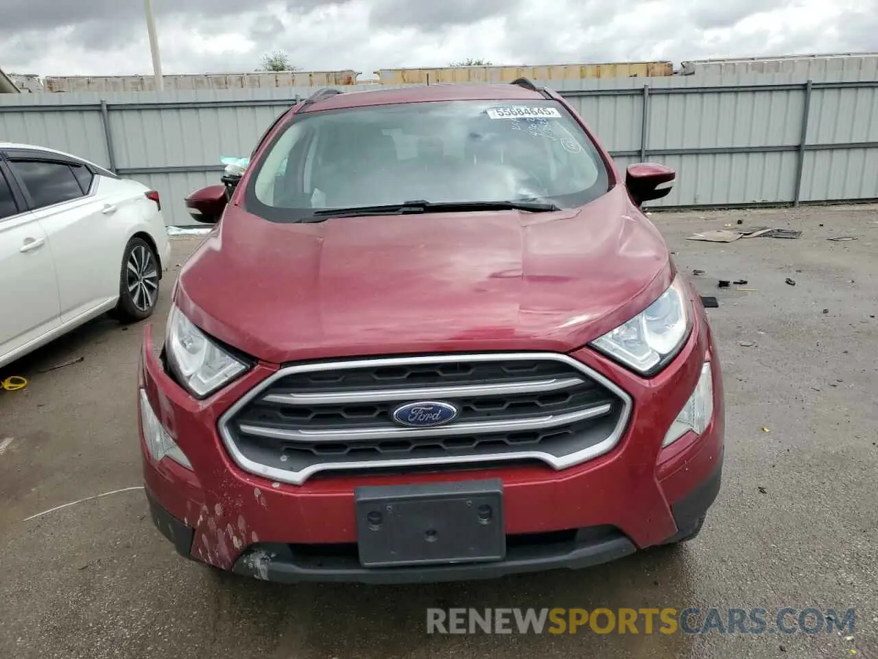 5 Photograph of a damaged car MAJ6S3GL3LC313025 FORD ECOSPORT 2020