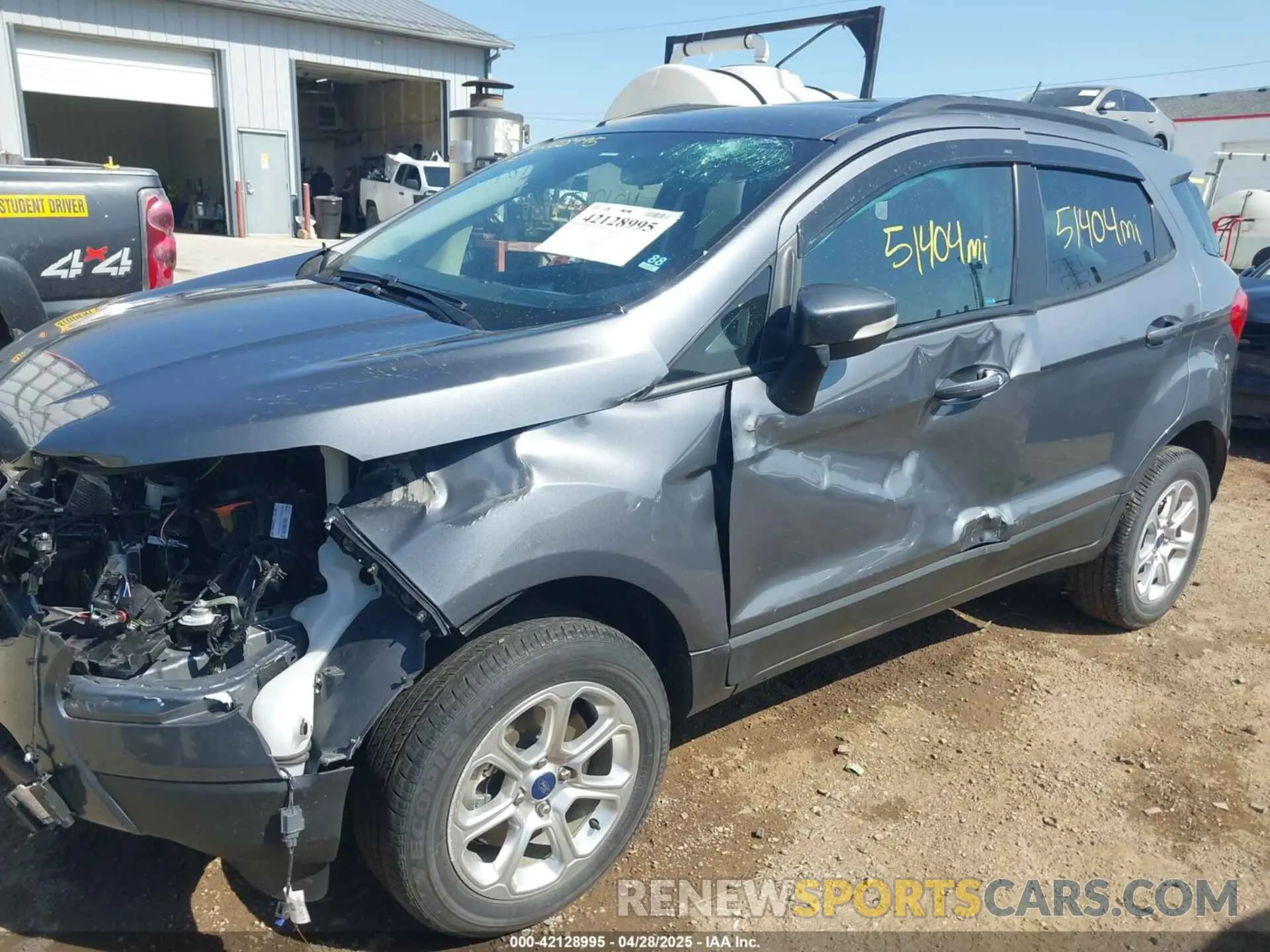 6 Photograph of a damaged car MAJ6S3GL3LC319729 FORD ECOSPORT 2020