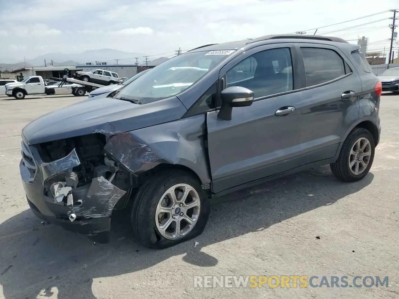 1 Photograph of a damaged car MAJ6S3GL3LC320461 FORD ECOSPORT 2020