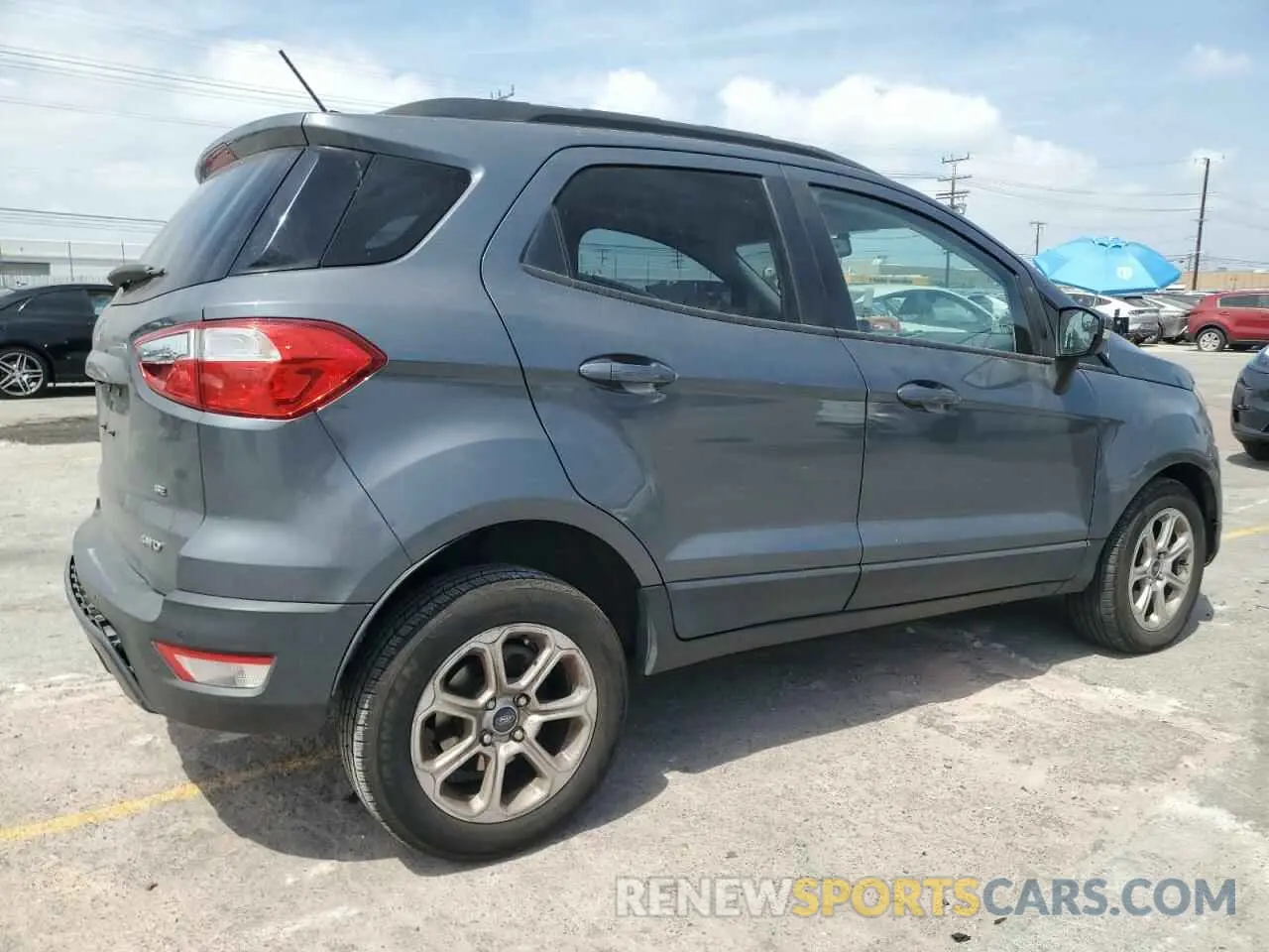 3 Photograph of a damaged car MAJ6S3GL3LC320461 FORD ECOSPORT 2020