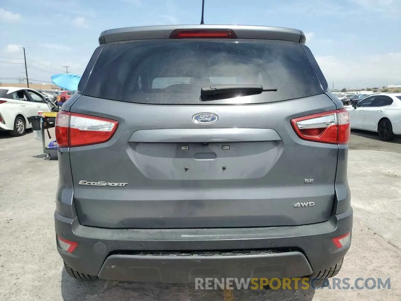 6 Photograph of a damaged car MAJ6S3GL3LC320461 FORD ECOSPORT 2020