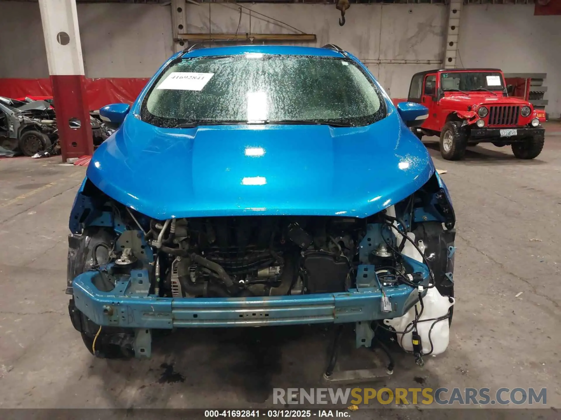 13 Photograph of a damaged car MAJ6S3GL3LC338524 FORD ECOSPORT 2020