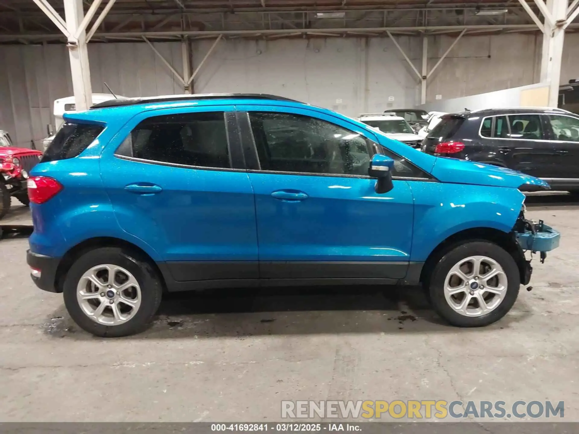 14 Photograph of a damaged car MAJ6S3GL3LC338524 FORD ECOSPORT 2020