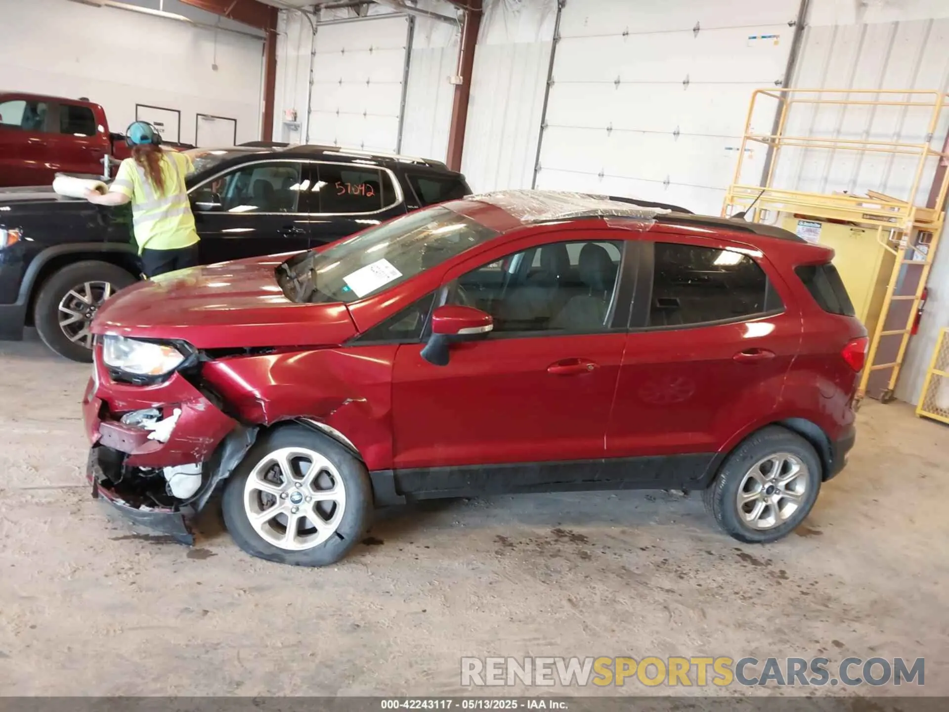 14 Photograph of a damaged car MAJ6S3GL3LC352424 FORD ECOSPORT 2020