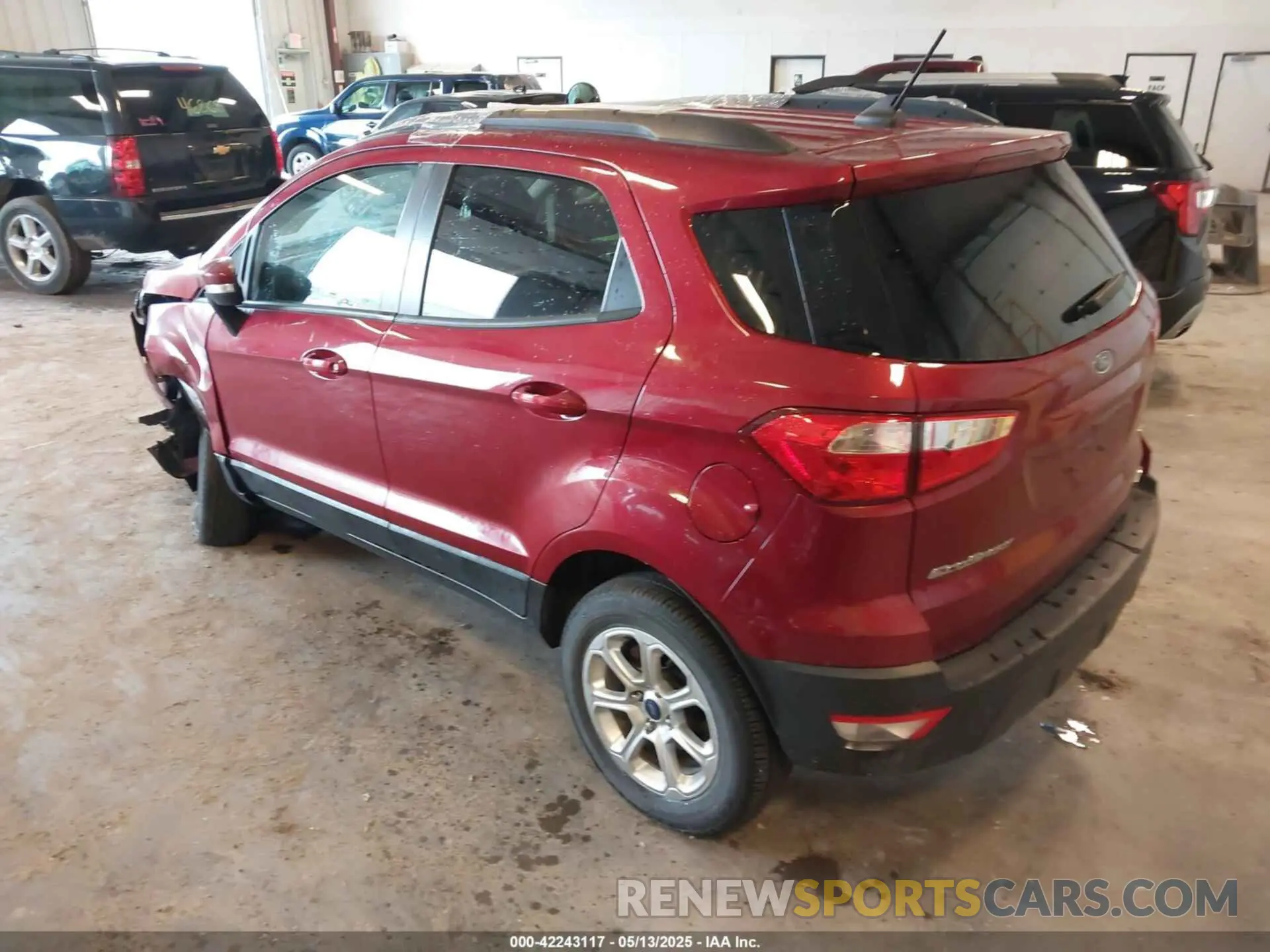 3 Photograph of a damaged car MAJ6S3GL3LC352424 FORD ECOSPORT 2020