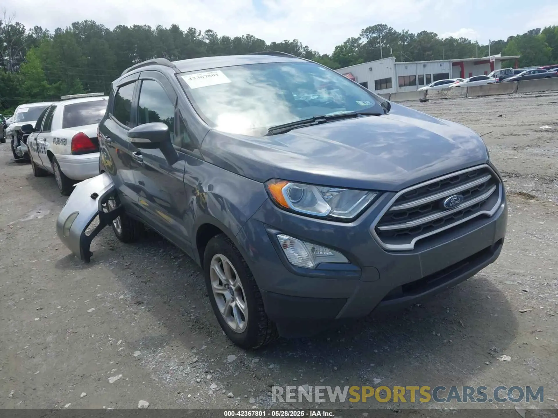 1 Photograph of a damaged car MAJ6S3GL3LC388615 FORD ECOSPORT 2020