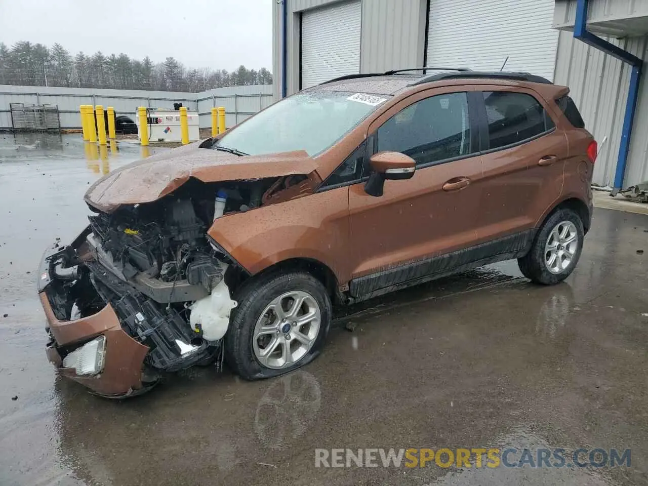 1 Photograph of a damaged car MAJ6S3GL3LC389036 FORD ECOSPORT 2020