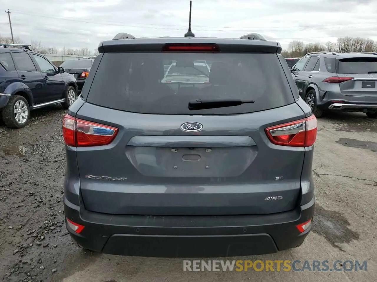 6 Photograph of a damaged car MAJ6S3GL4LC320324 FORD ECOSPORT 2020