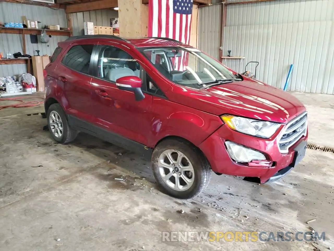 4 Photograph of a damaged car MAJ6S3GL4LC324079 FORD ECOSPORT 2020