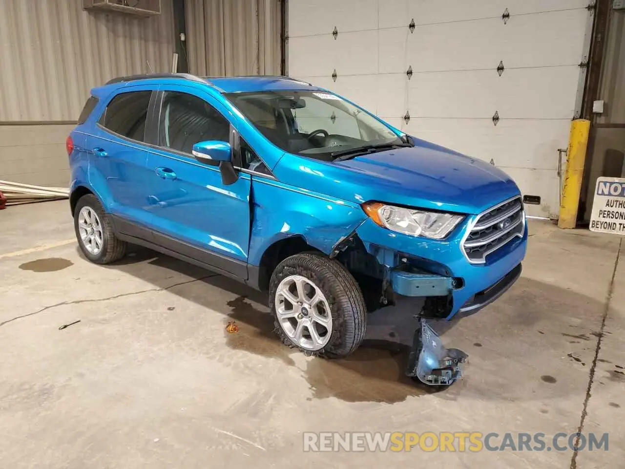 4 Photograph of a damaged car MAJ6S3GL4LC336586 FORD ECOSPORT 2020
