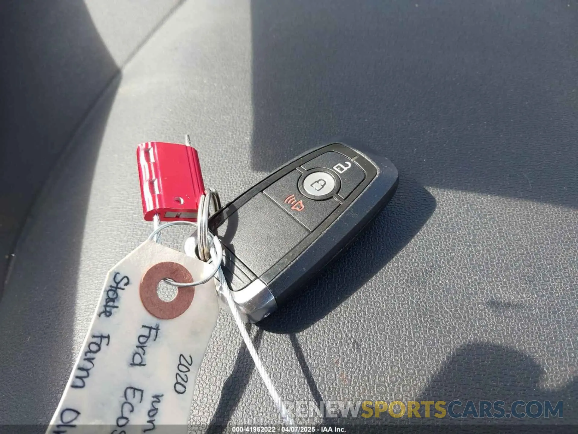 11 Photograph of a damaged car MAJ6S3GL4LC353601 FORD ECOSPORT 2020
