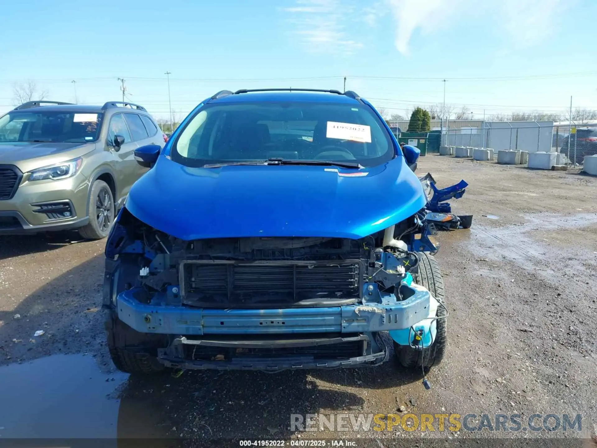 13 Photograph of a damaged car MAJ6S3GL4LC353601 FORD ECOSPORT 2020
