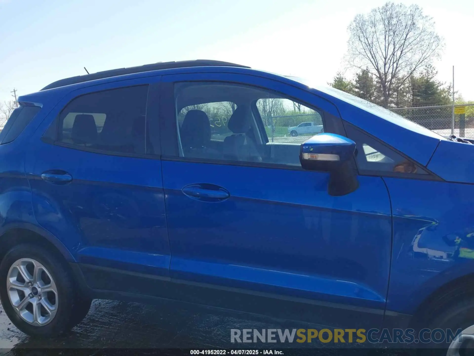 14 Photograph of a damaged car MAJ6S3GL4LC353601 FORD ECOSPORT 2020