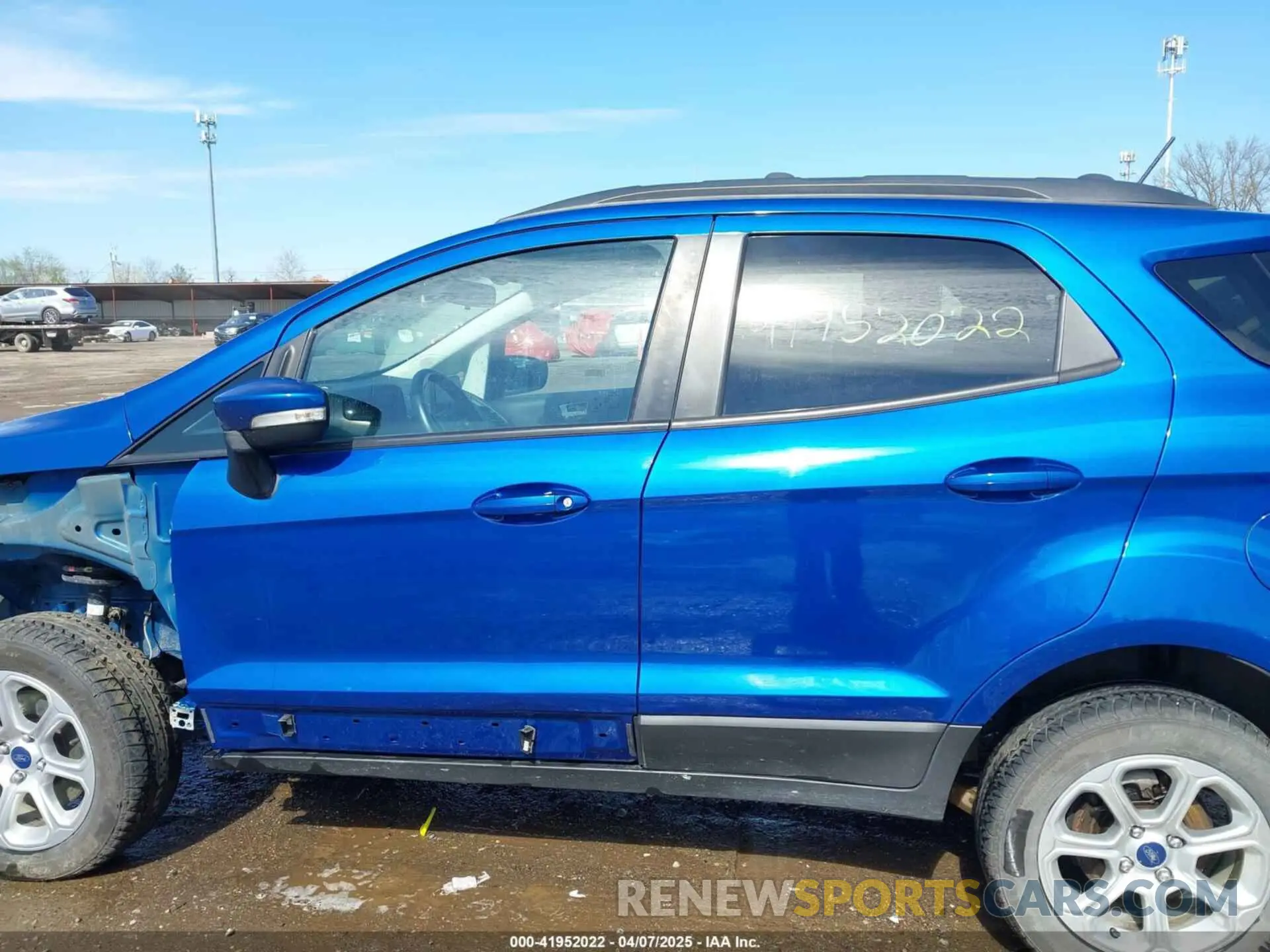 15 Photograph of a damaged car MAJ6S3GL4LC353601 FORD ECOSPORT 2020