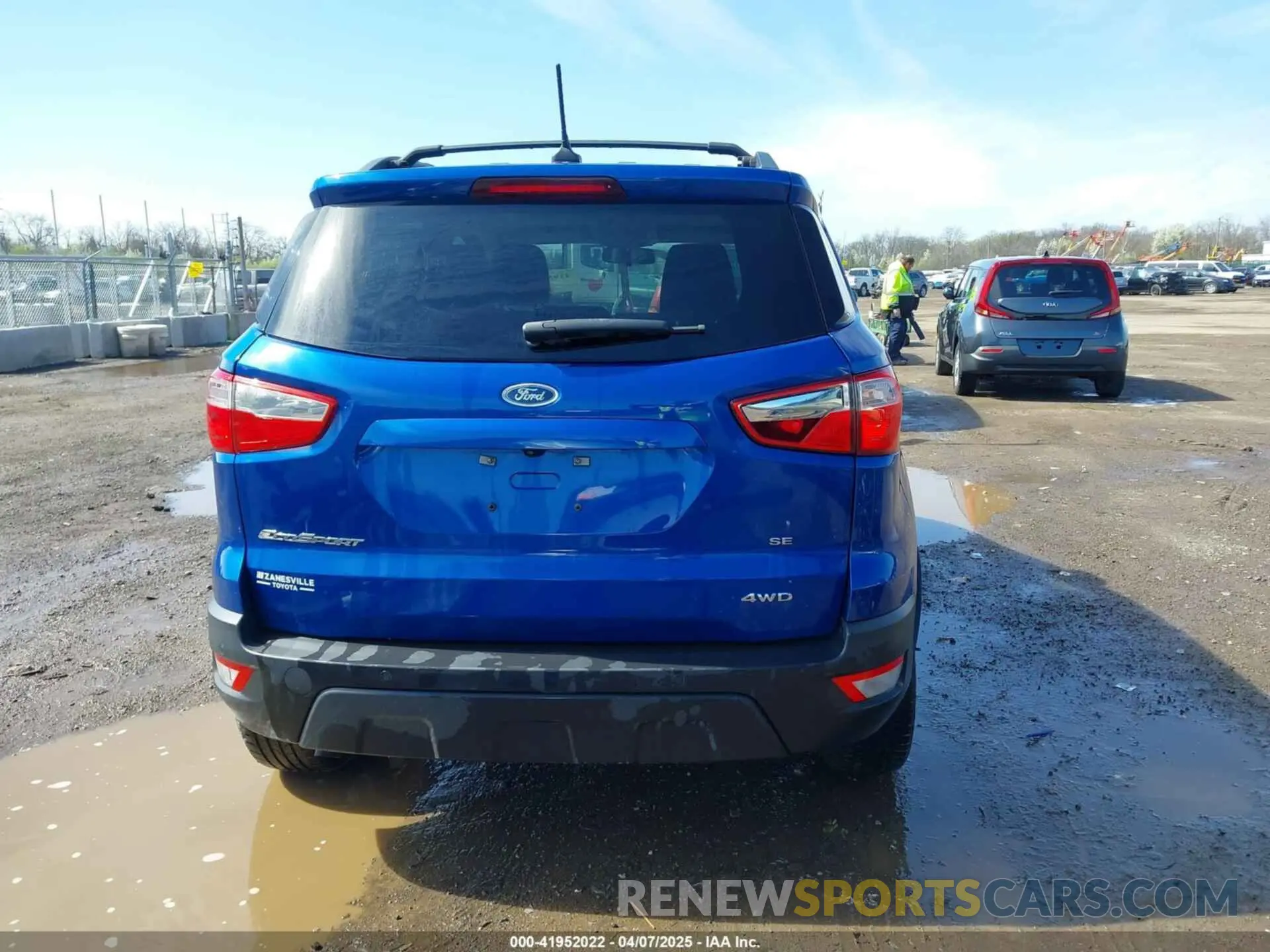 17 Photograph of a damaged car MAJ6S3GL4LC353601 FORD ECOSPORT 2020