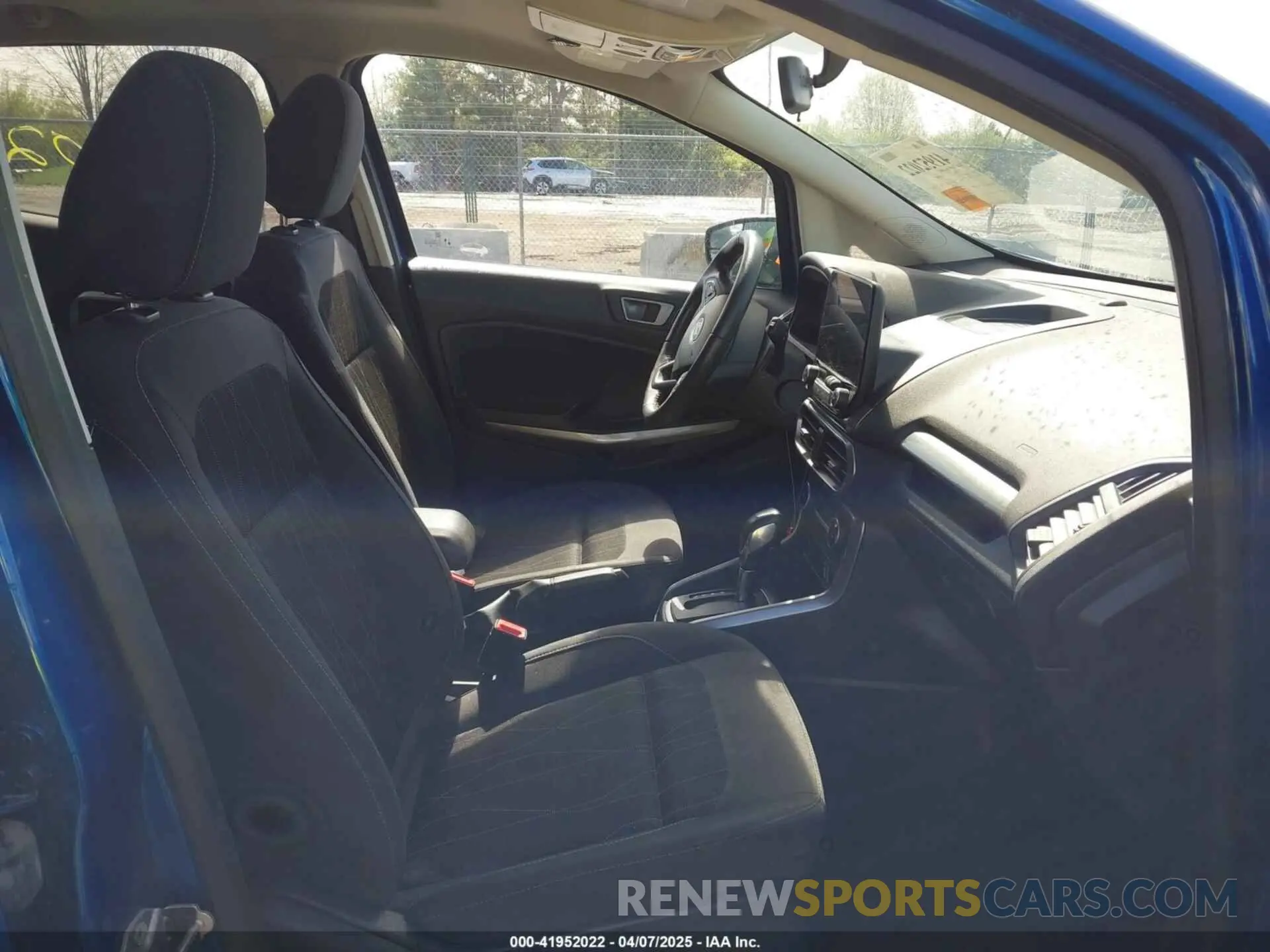 5 Photograph of a damaged car MAJ6S3GL4LC353601 FORD ECOSPORT 2020