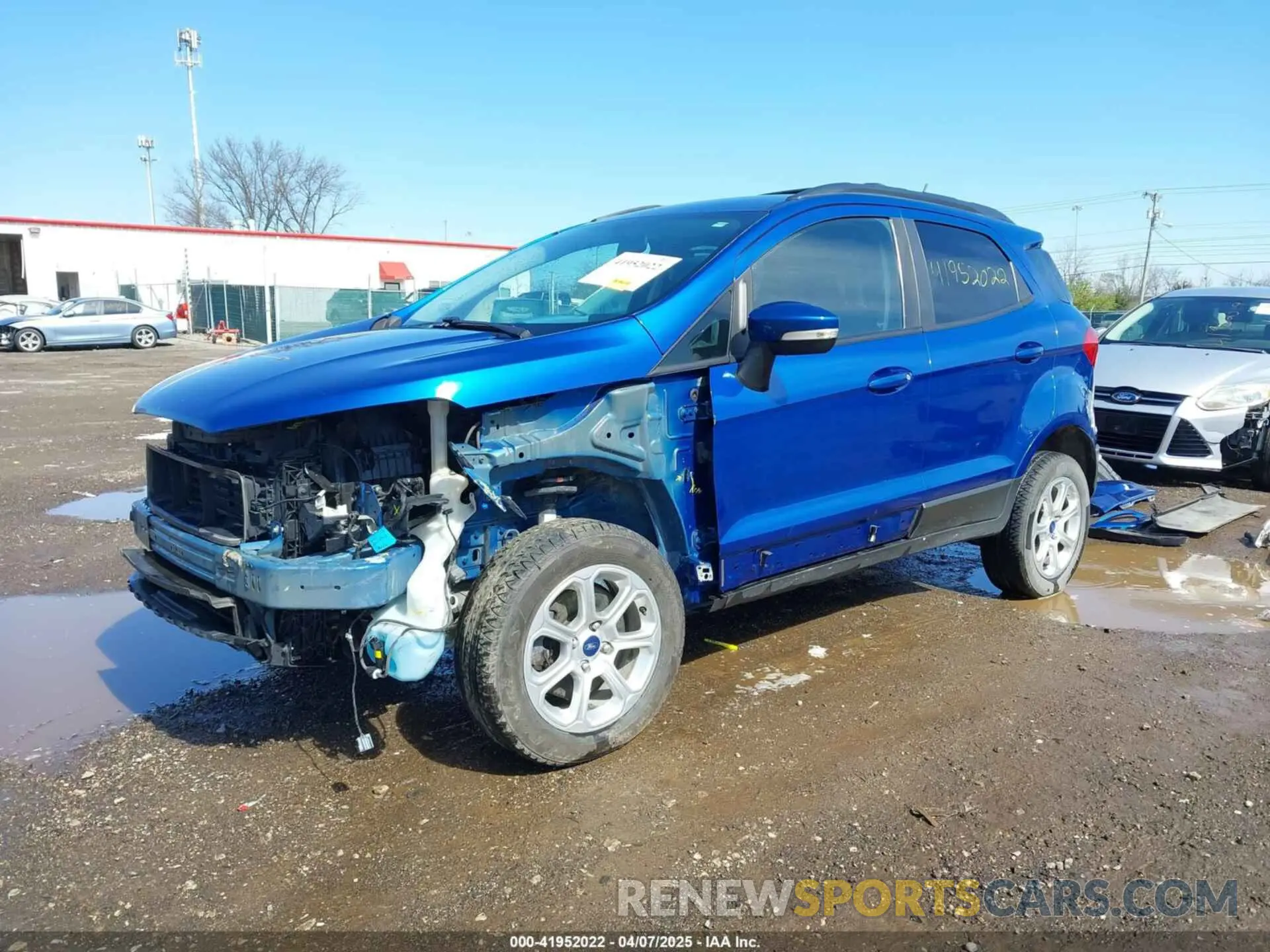 6 Photograph of a damaged car MAJ6S3GL4LC353601 FORD ECOSPORT 2020