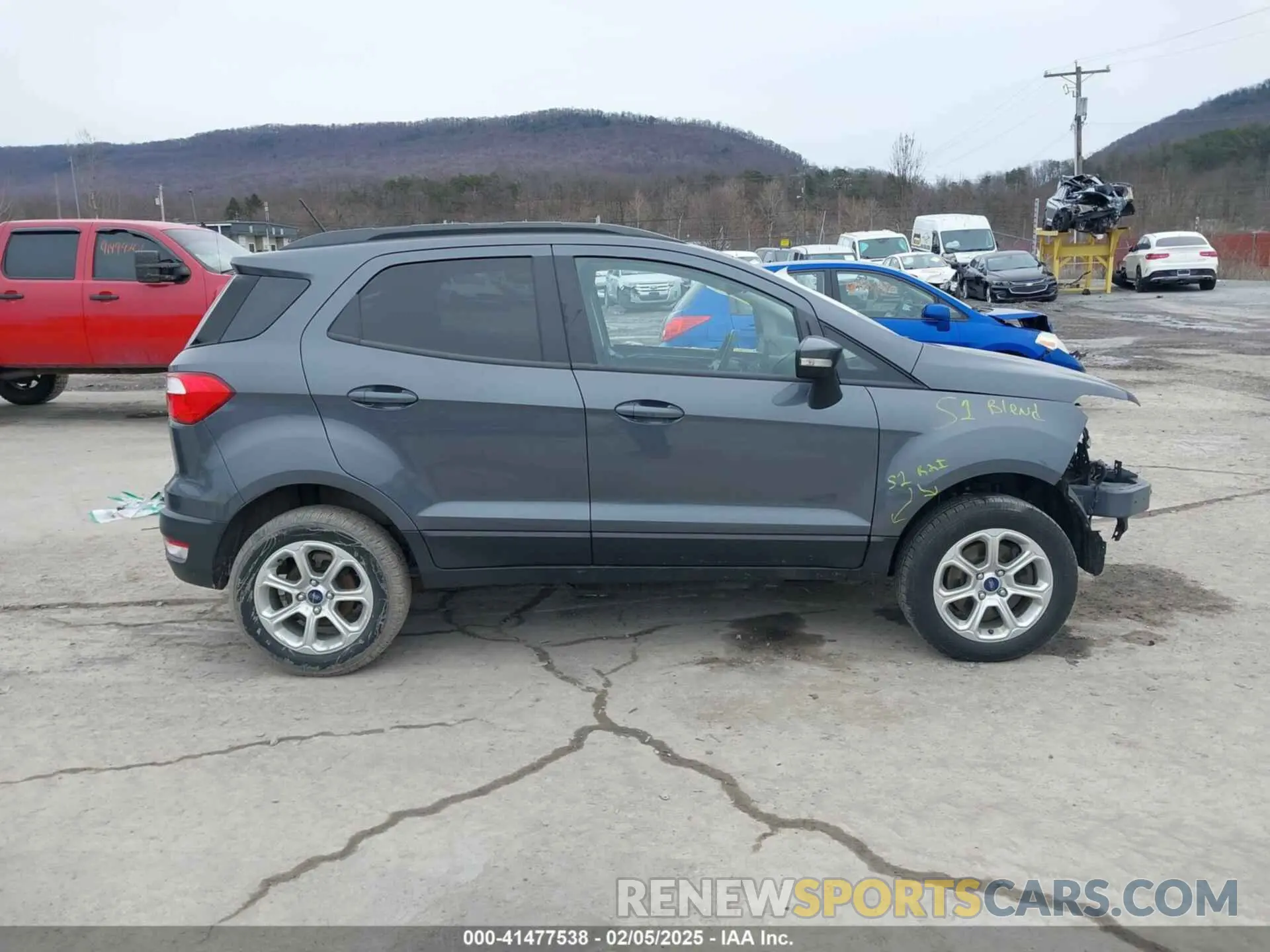 14 Photograph of a damaged car MAJ6S3GL4LC358989 FORD ECOSPORT 2020