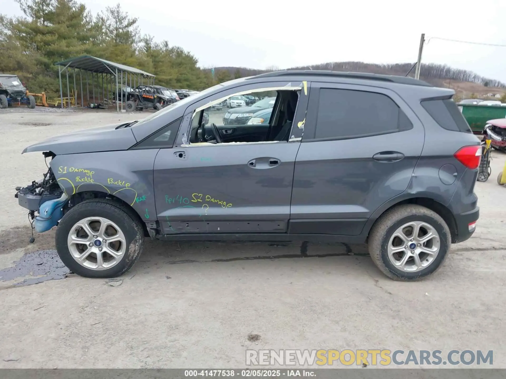 15 Photograph of a damaged car MAJ6S3GL4LC358989 FORD ECOSPORT 2020