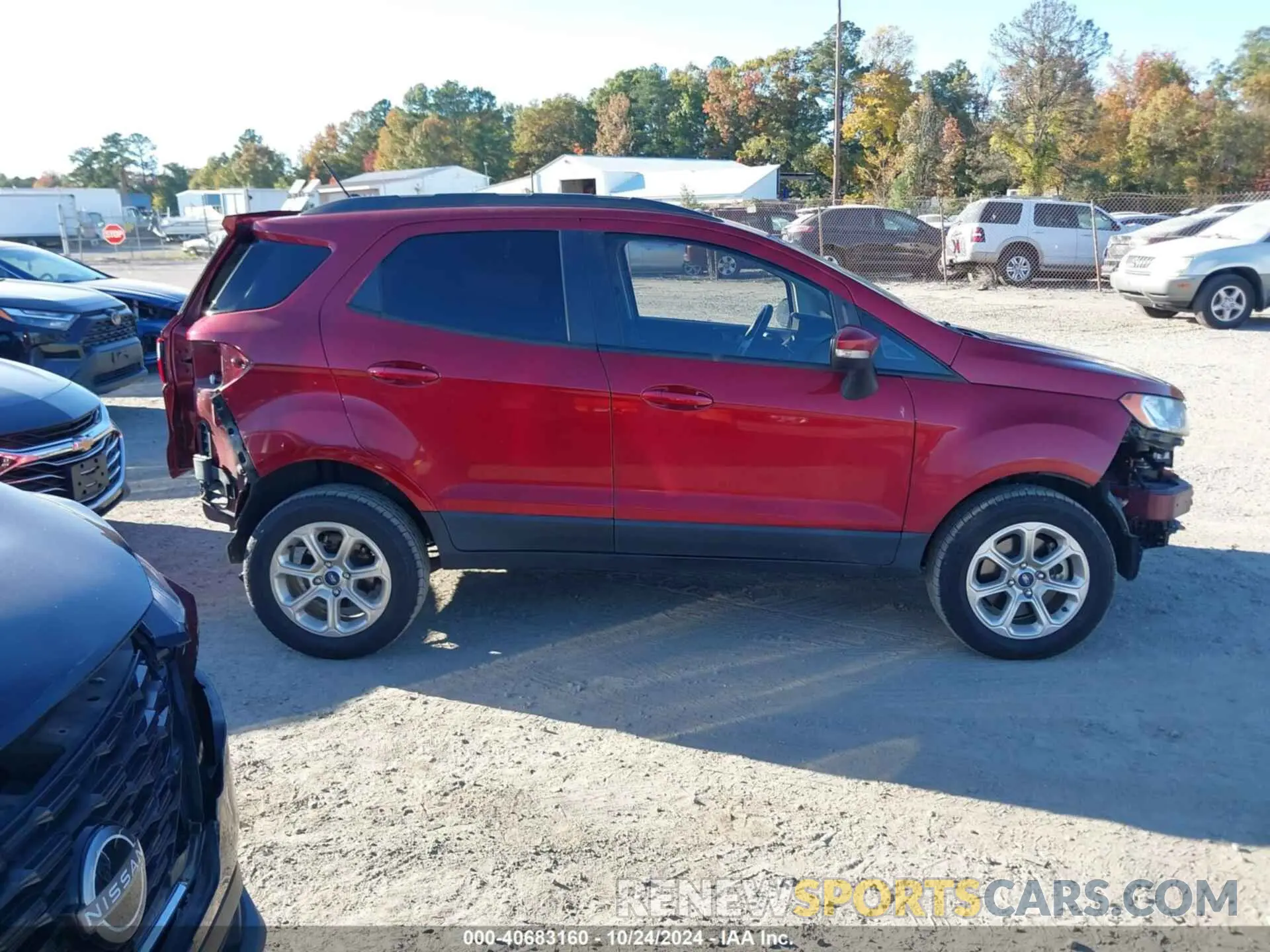 13 Photograph of a damaged car MAJ6S3GL4LC390051 FORD ECOSPORT 2020