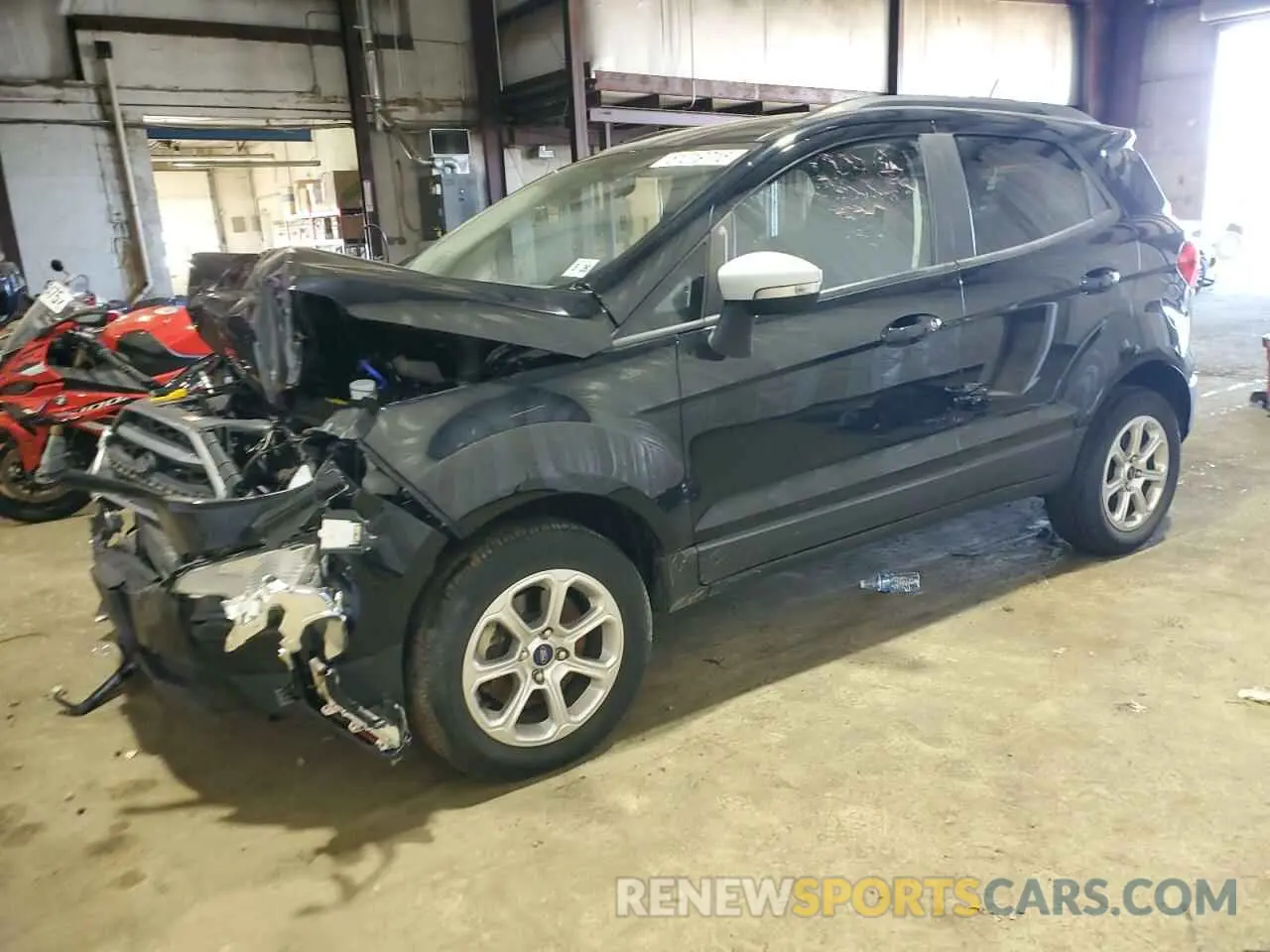 1 Photograph of a damaged car MAJ6S3GL4LC390244 FORD ECOSPORT 2020