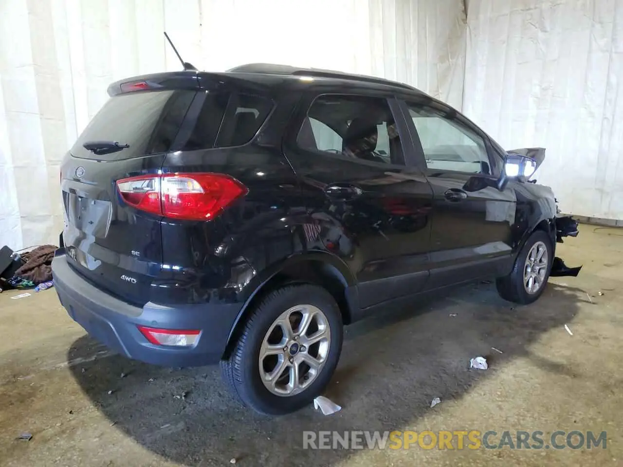 3 Photograph of a damaged car MAJ6S3GL4LC390244 FORD ECOSPORT 2020