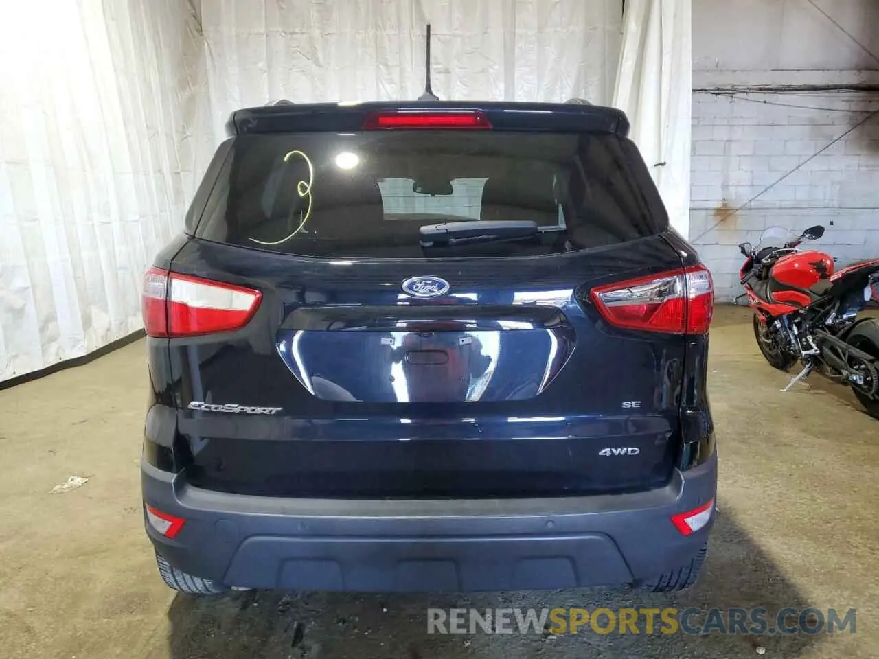 6 Photograph of a damaged car MAJ6S3GL4LC390244 FORD ECOSPORT 2020