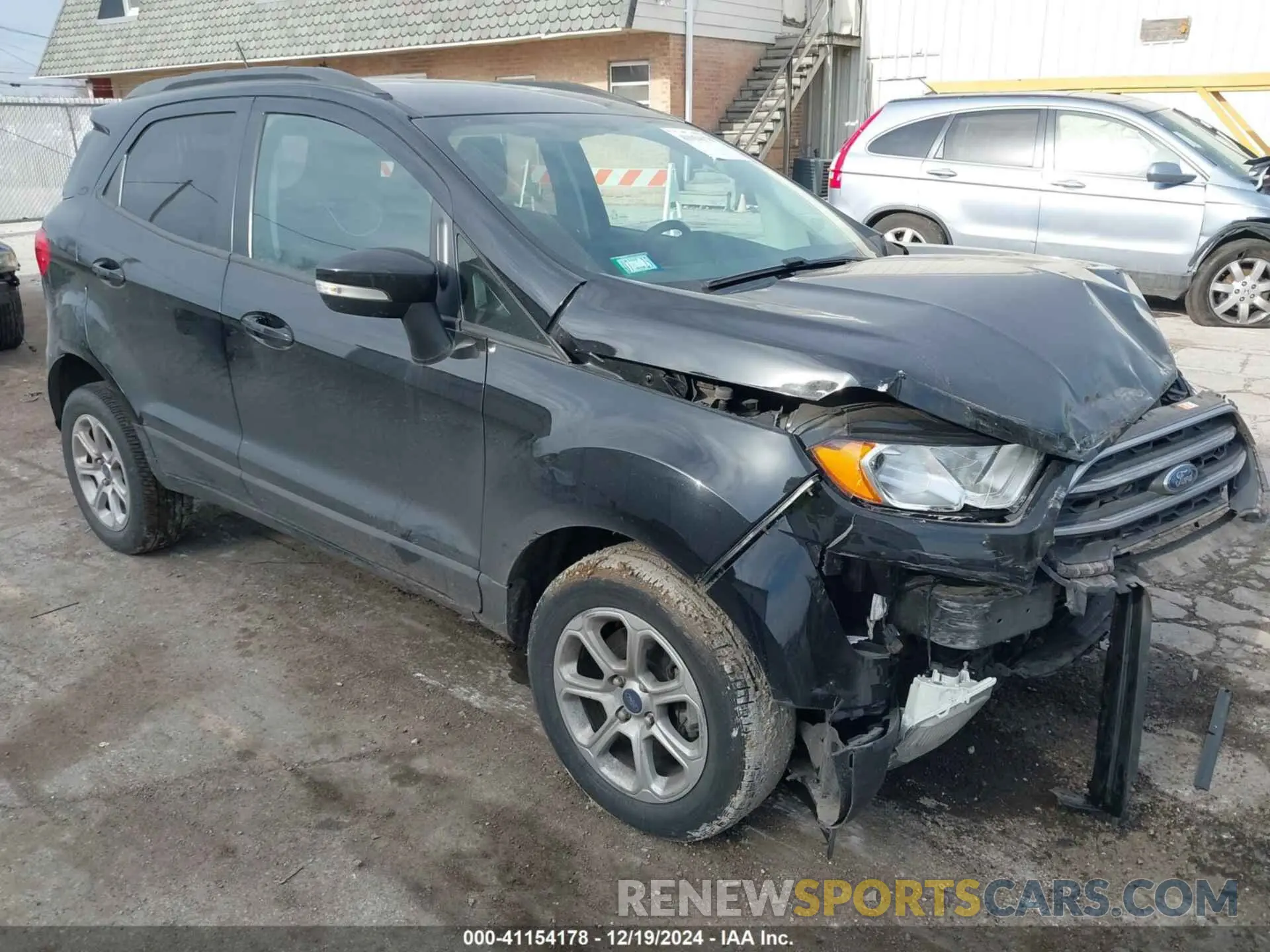 1 Photograph of a damaged car MAJ6S3GL5LC311521 FORD ECOSPORT 2020