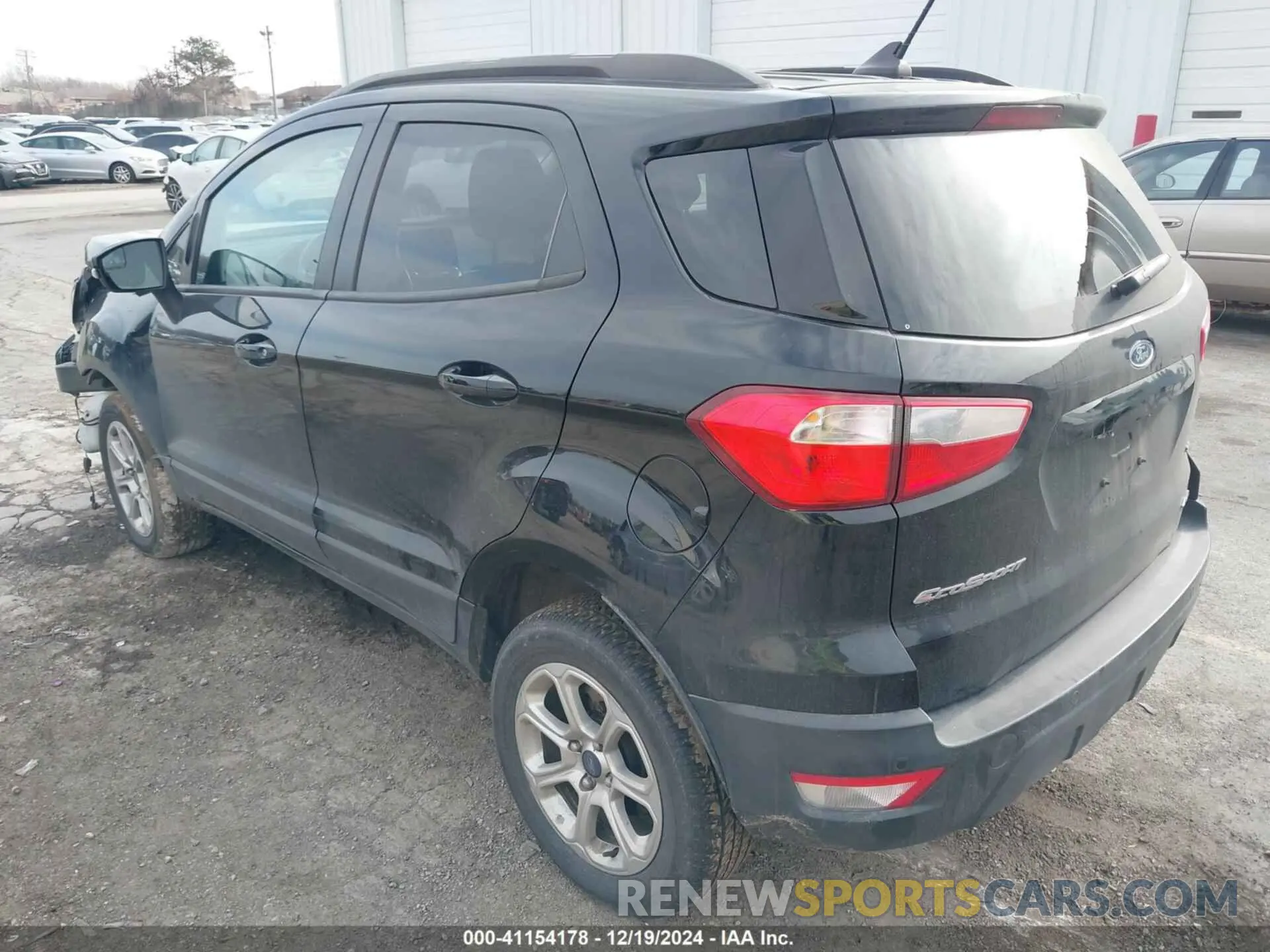 3 Photograph of a damaged car MAJ6S3GL5LC311521 FORD ECOSPORT 2020