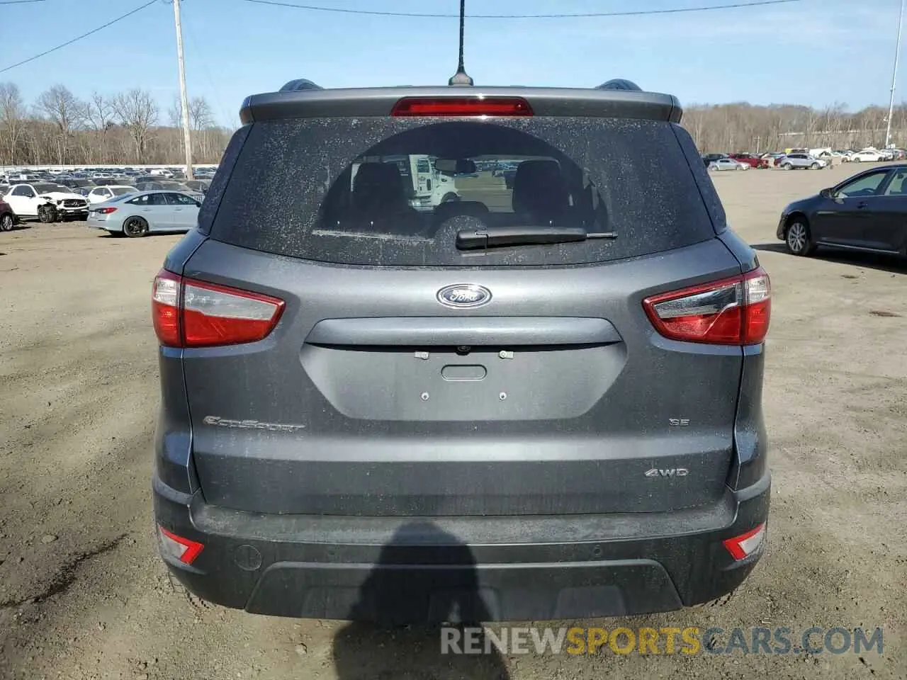 6 Photograph of a damaged car MAJ6S3GL5LC311762 FORD ECOSPORT 2020