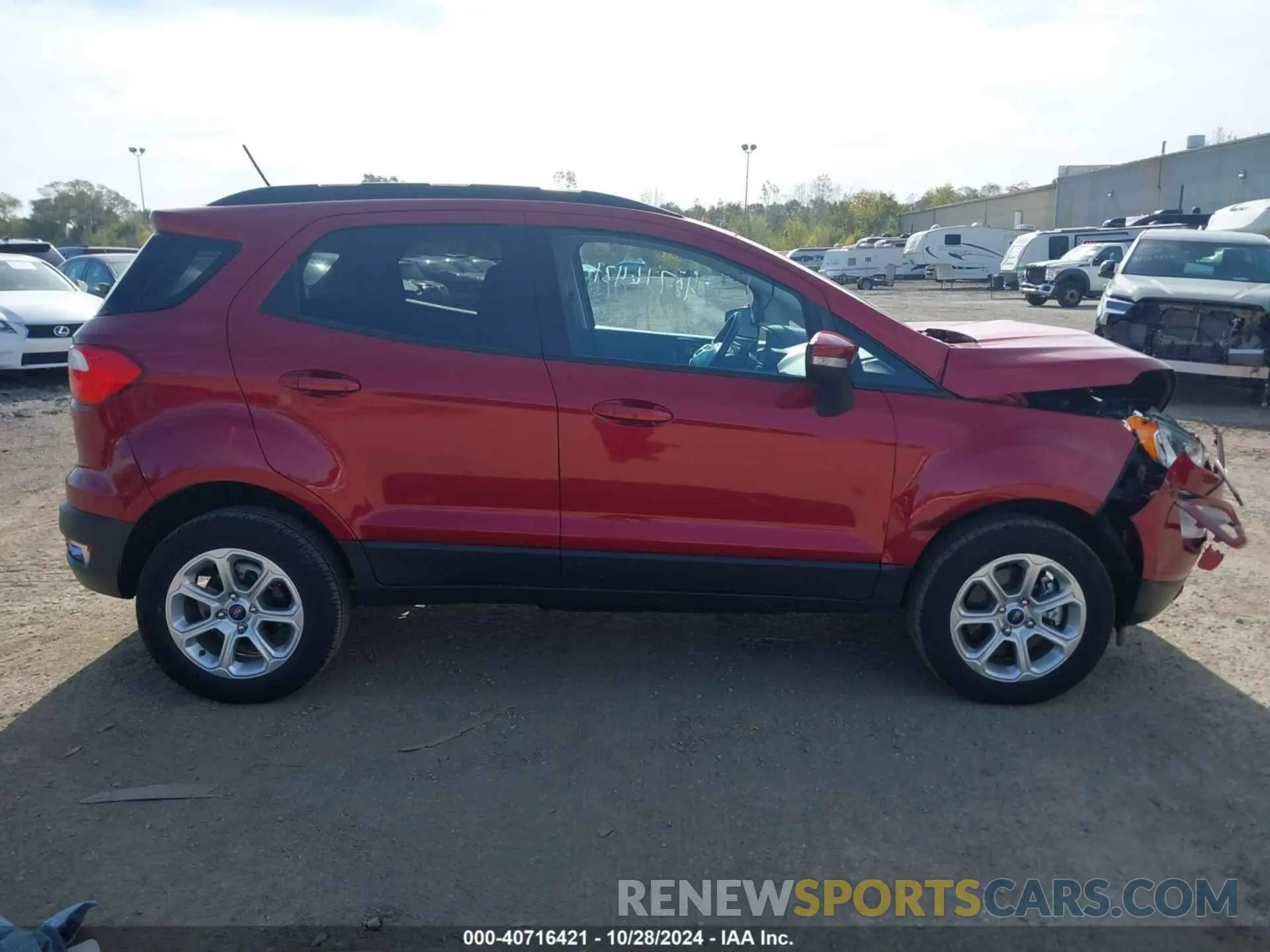 13 Photograph of a damaged car MAJ6S3GL5LC324432 FORD ECOSPORT 2020