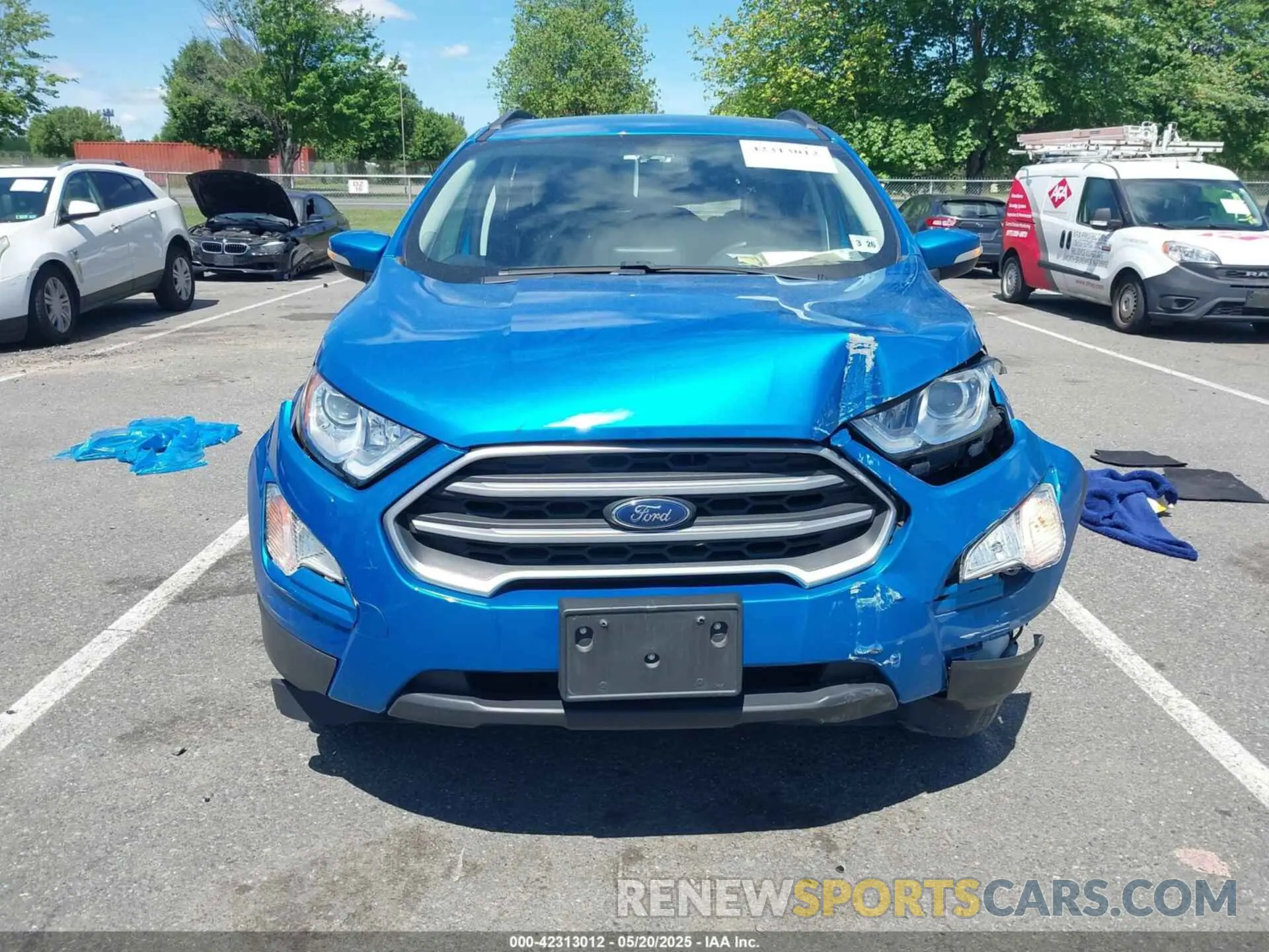 12 Photograph of a damaged car MAJ6S3GL5LC336693 FORD ECOSPORT 2020
