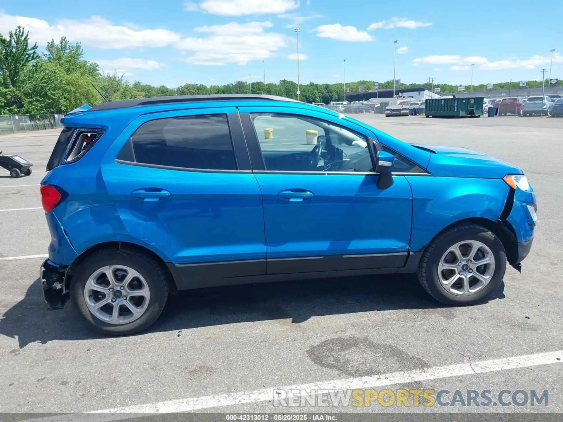 13 Photograph of a damaged car MAJ6S3GL5LC336693 FORD ECOSPORT 2020