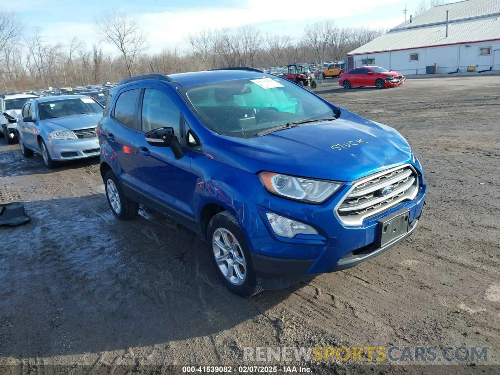 1 Photograph of a damaged car MAJ6S3GL5LC337181 FORD ECOSPORT 2020