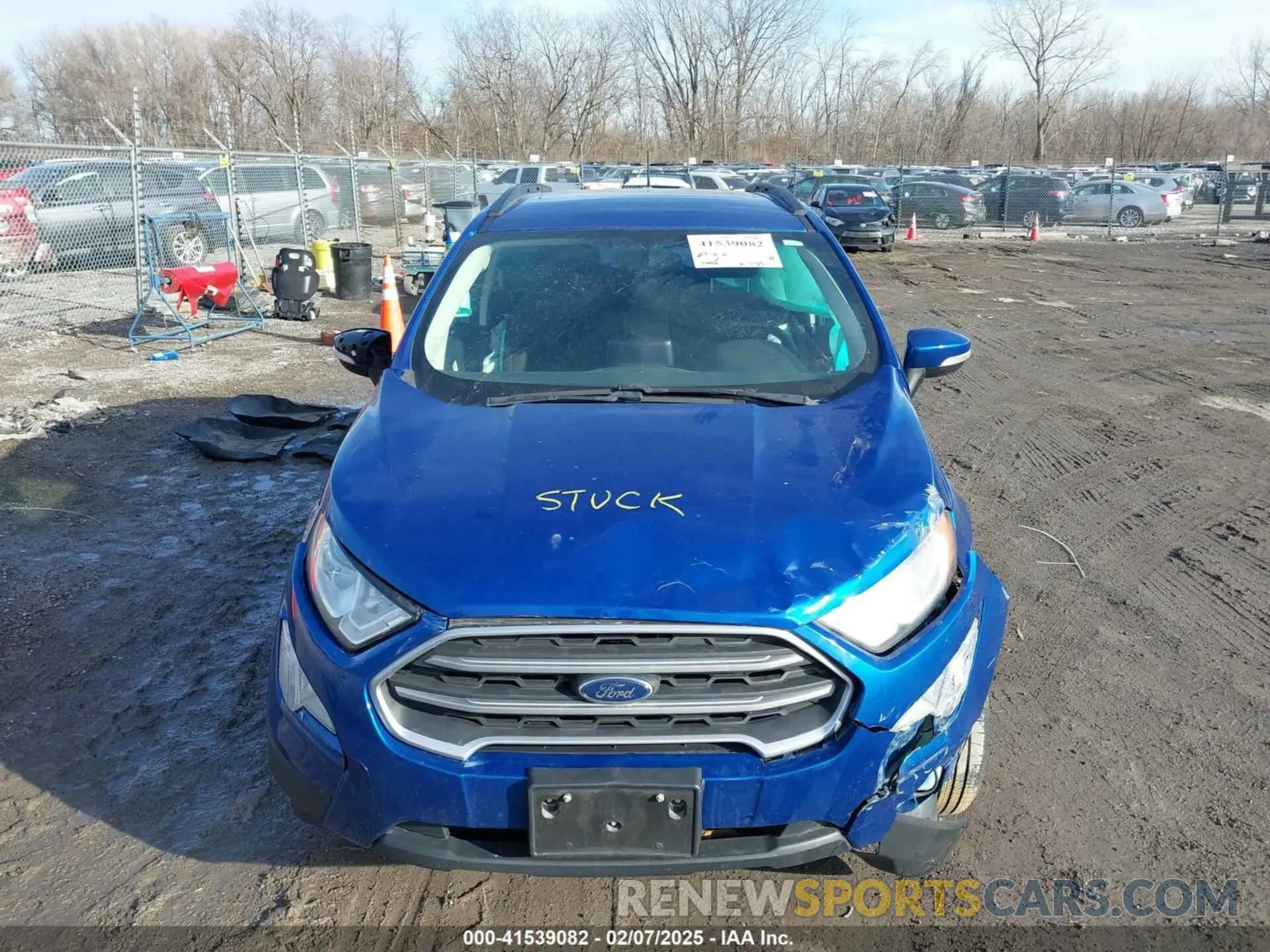 12 Photograph of a damaged car MAJ6S3GL5LC337181 FORD ECOSPORT 2020