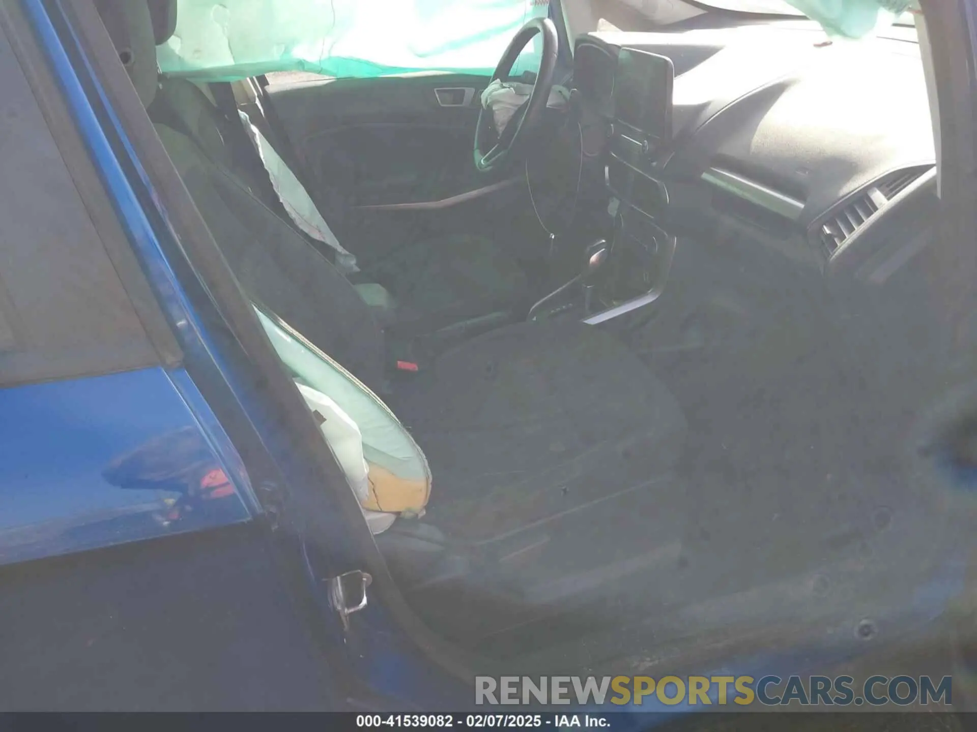 5 Photograph of a damaged car MAJ6S3GL5LC337181 FORD ECOSPORT 2020