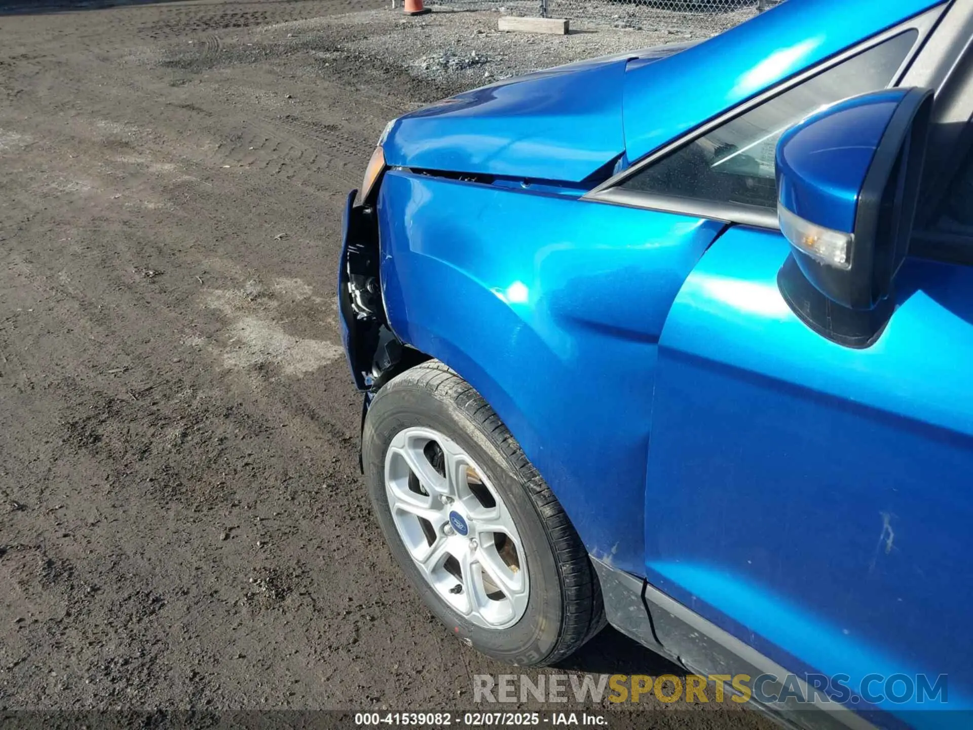6 Photograph of a damaged car MAJ6S3GL5LC337181 FORD ECOSPORT 2020