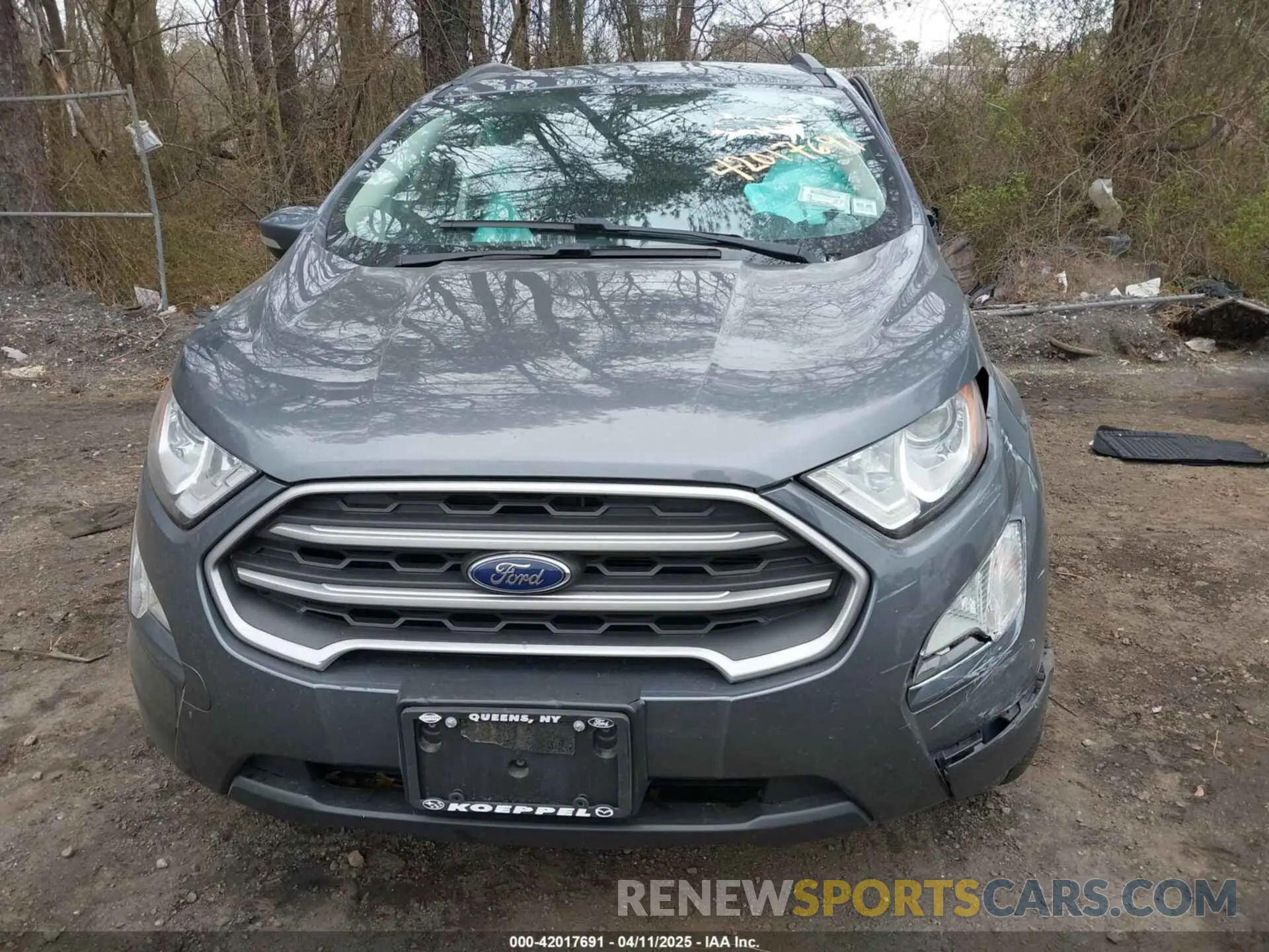 12 Photograph of a damaged car MAJ6S3GL5LC337987 FORD ECOSPORT 2020
