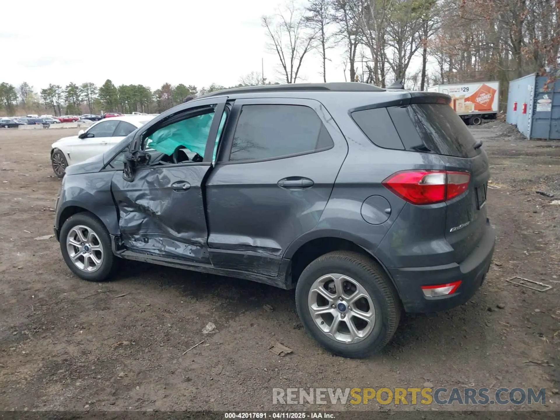 14 Photograph of a damaged car MAJ6S3GL5LC337987 FORD ECOSPORT 2020