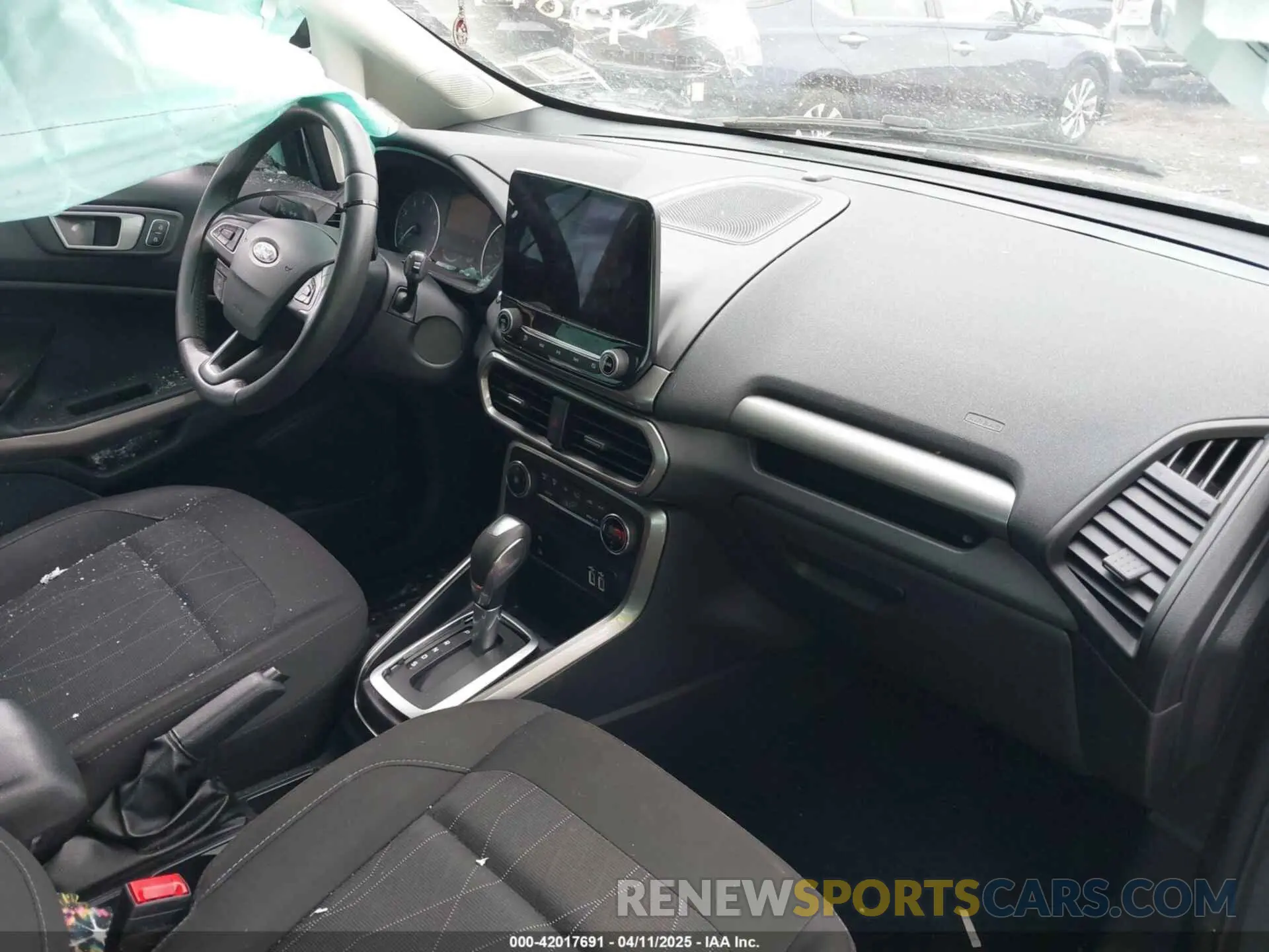 5 Photograph of a damaged car MAJ6S3GL5LC337987 FORD ECOSPORT 2020