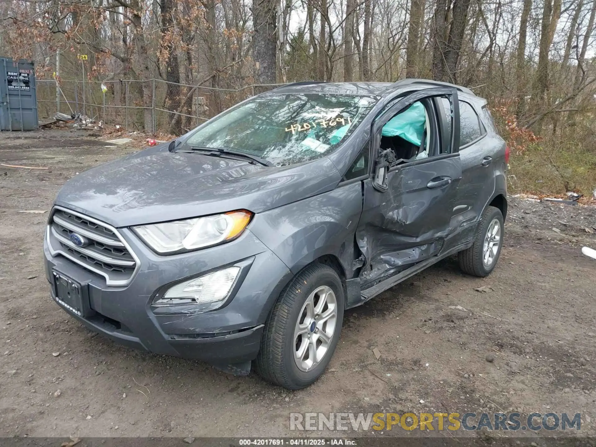 6 Photograph of a damaged car MAJ6S3GL5LC337987 FORD ECOSPORT 2020